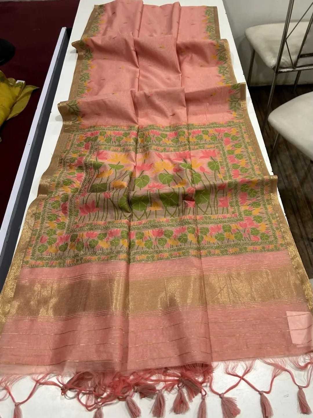 YNF Wholesale Cotton Designer Sarees  | Surat Manufacturer