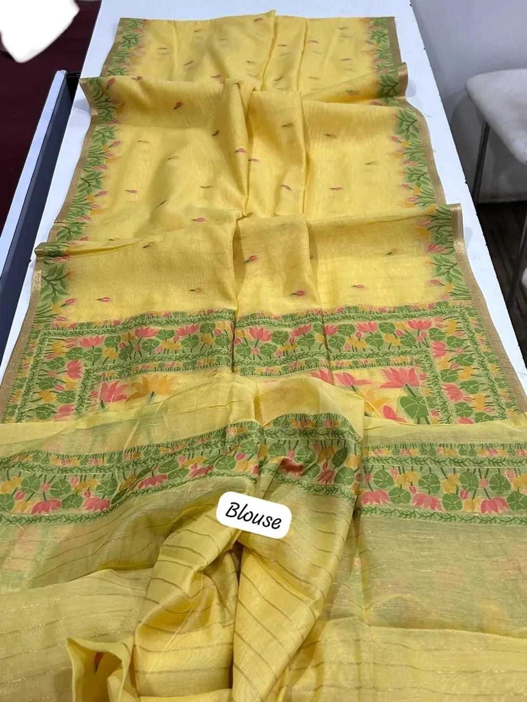 YNF Wholesale Cotton Designer Sarees  | Surat Manufacturer