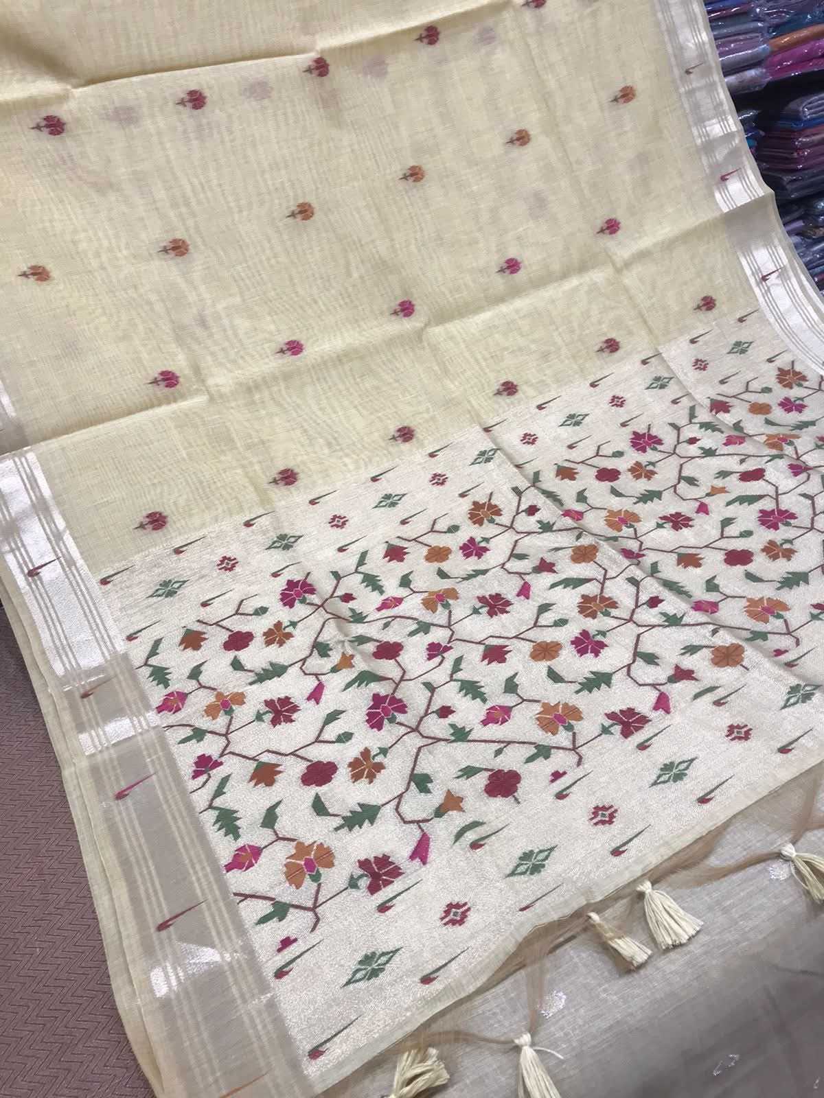 YNF Wholesale Cotton Designer Sarees  | Surat Manufacturer