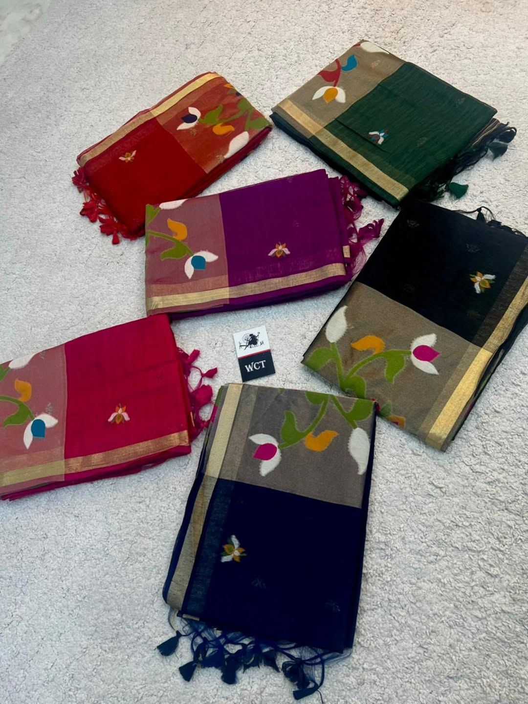 YNF Wholesale Zari Silk Butta Sarees  | Surat Manufacturer