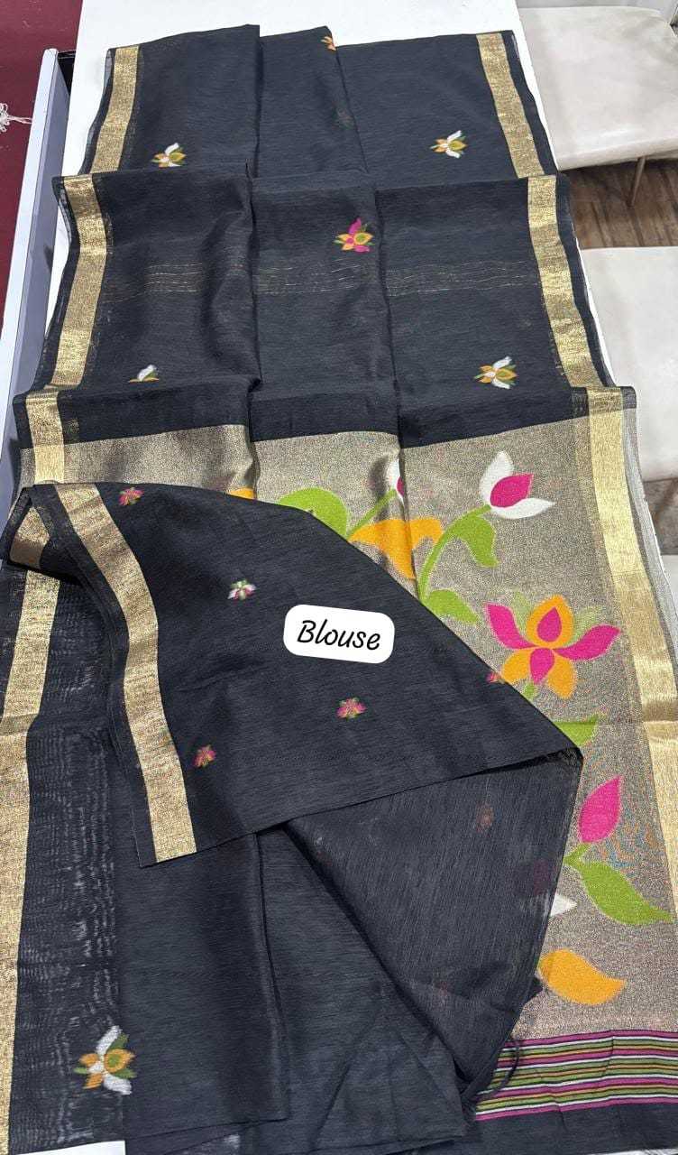 YNF Wholesale Zari Silk Butta Sarees  | Surat Manufacturer