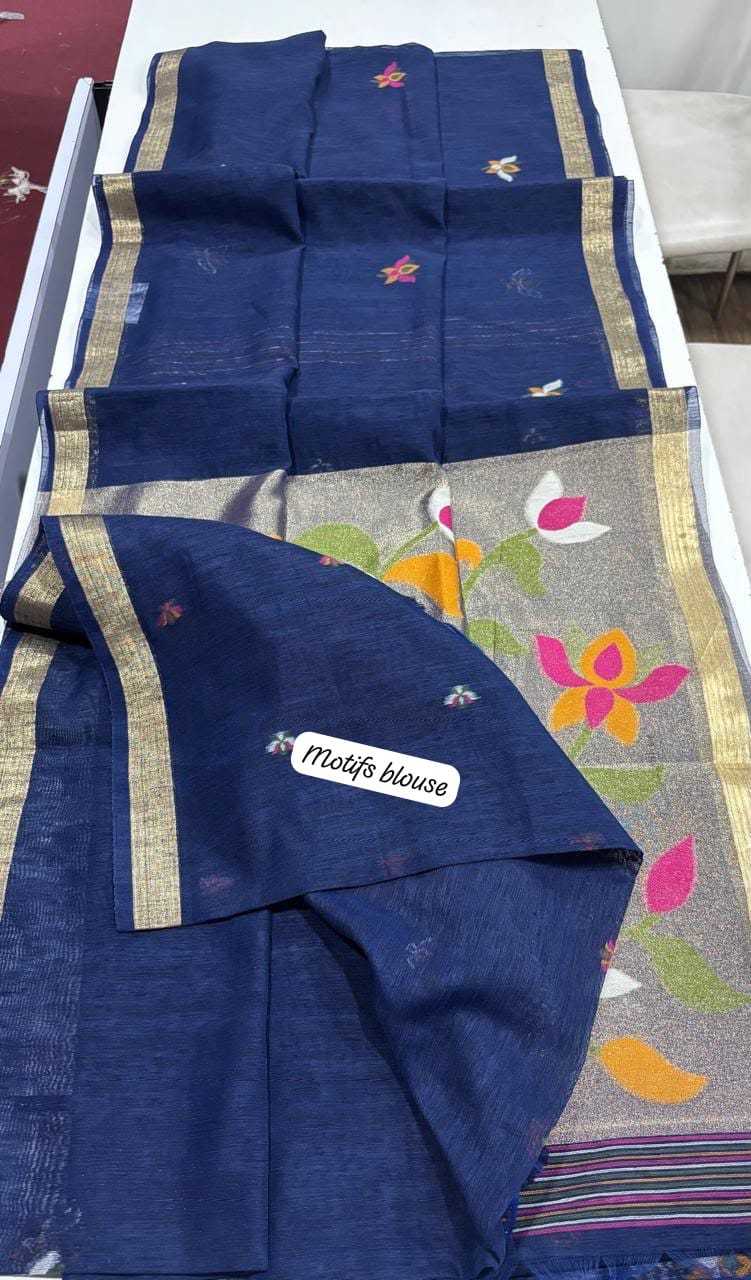 YNF Wholesale Zari Silk Butta Sarees  | Surat Manufacturer