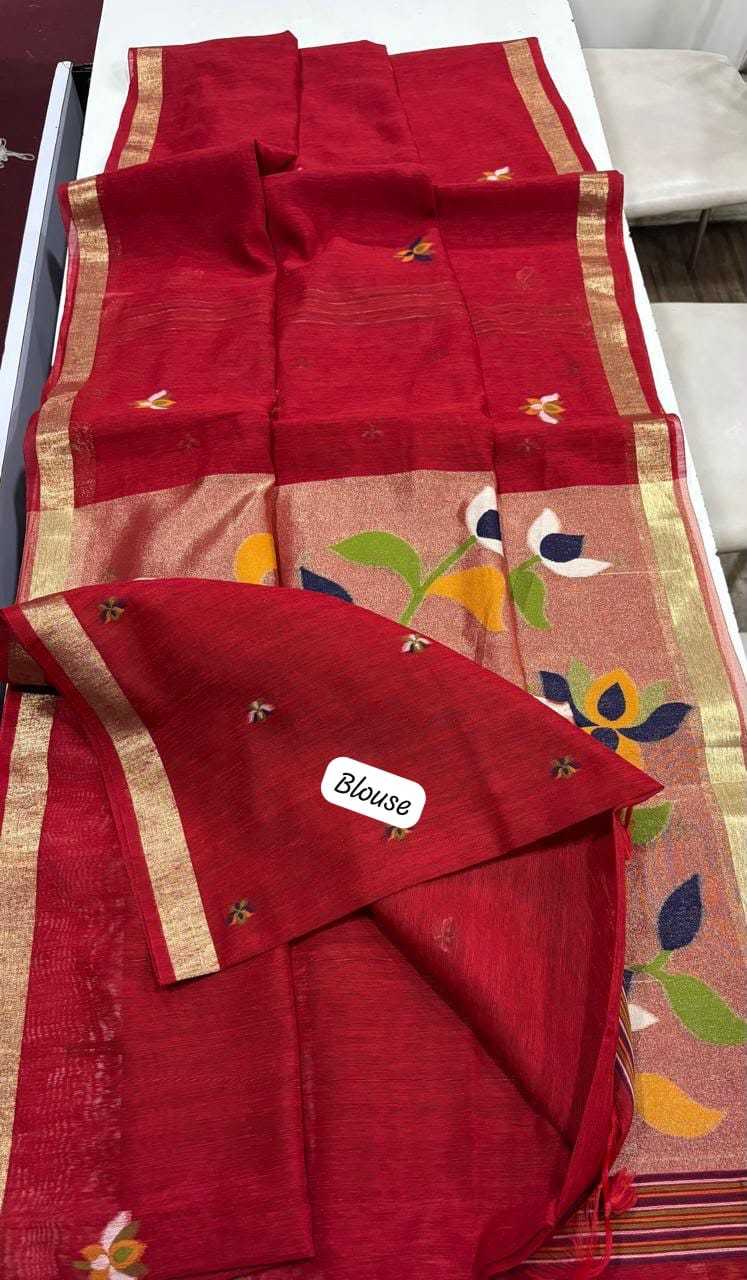 YNF Wholesale Zari Silk Butta Sarees  | Surat Manufacturer
