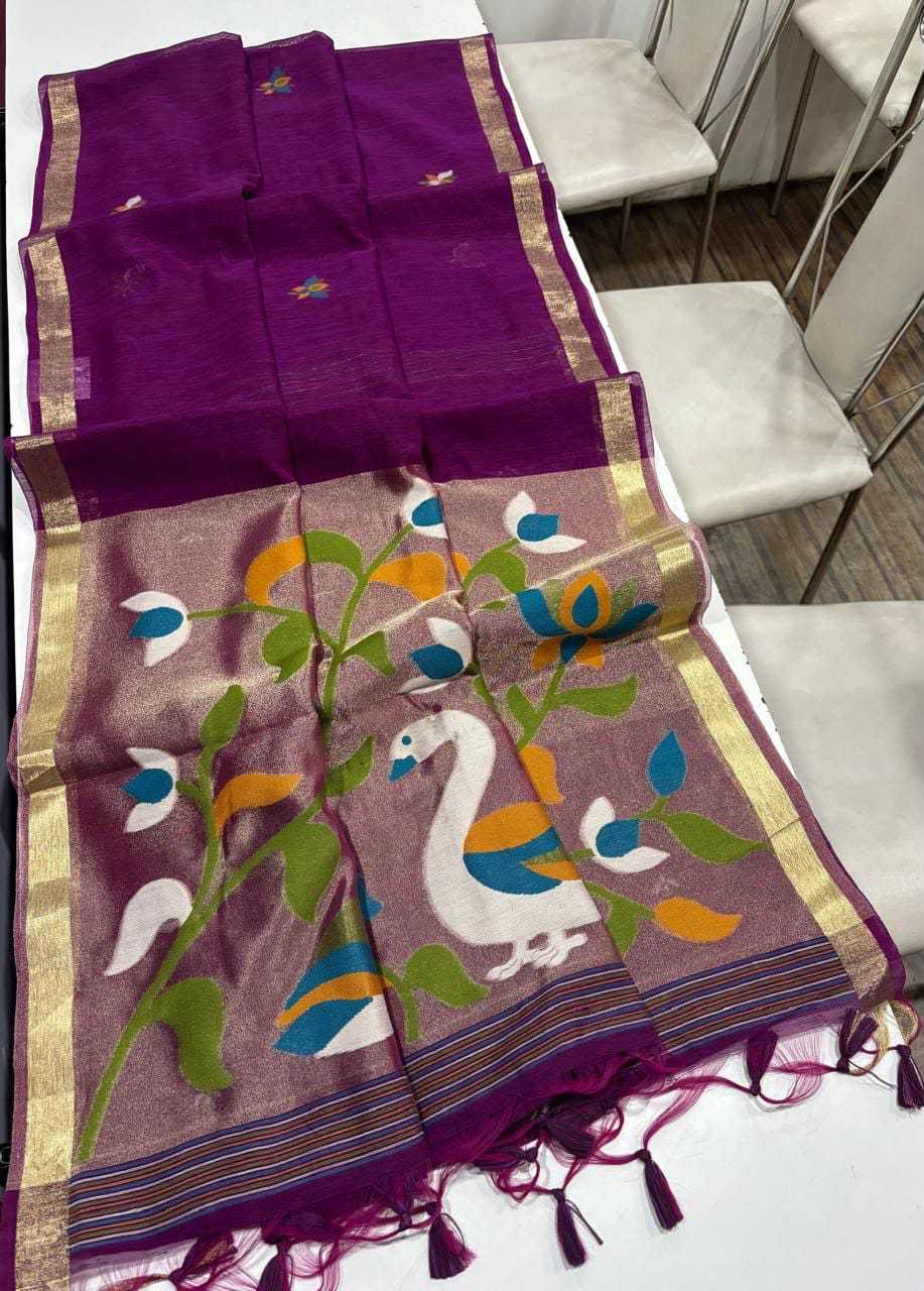 YNF Wholesale Zari Silk Butta Sarees  | Surat Manufacturer