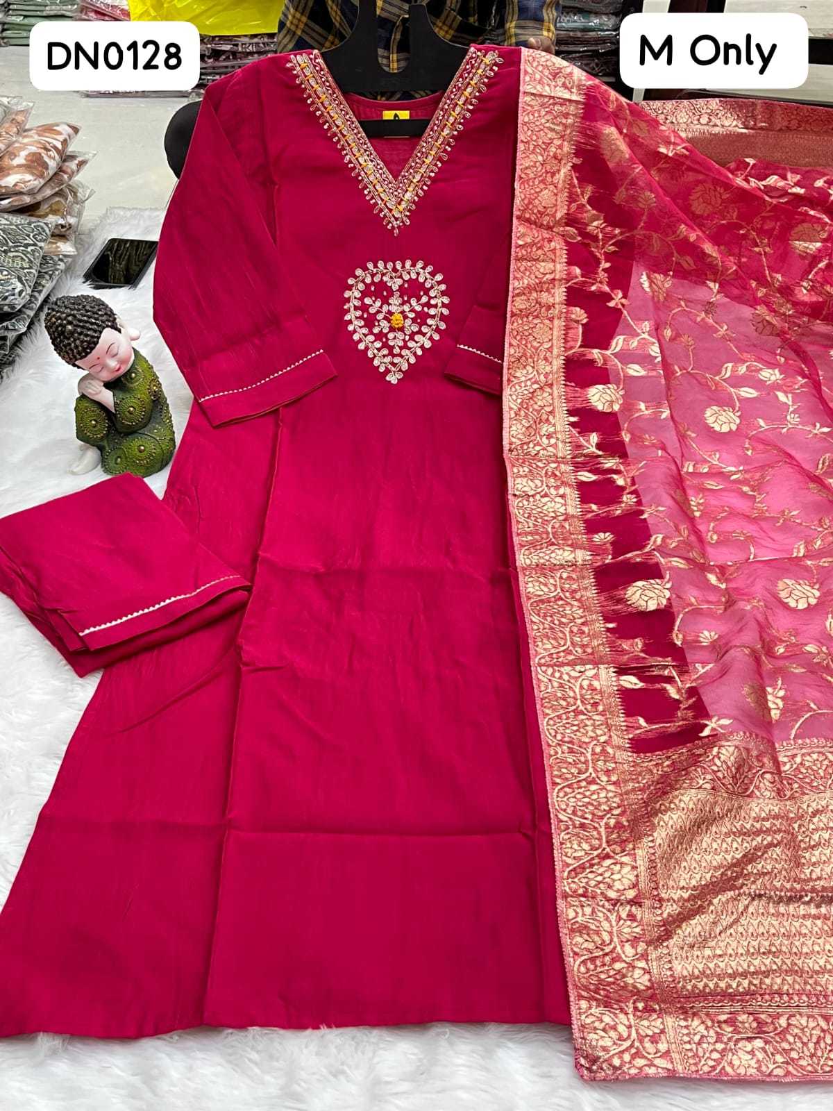 YNF Wholesale Jacquard Festive Kurtis  | Surat Manufacturer