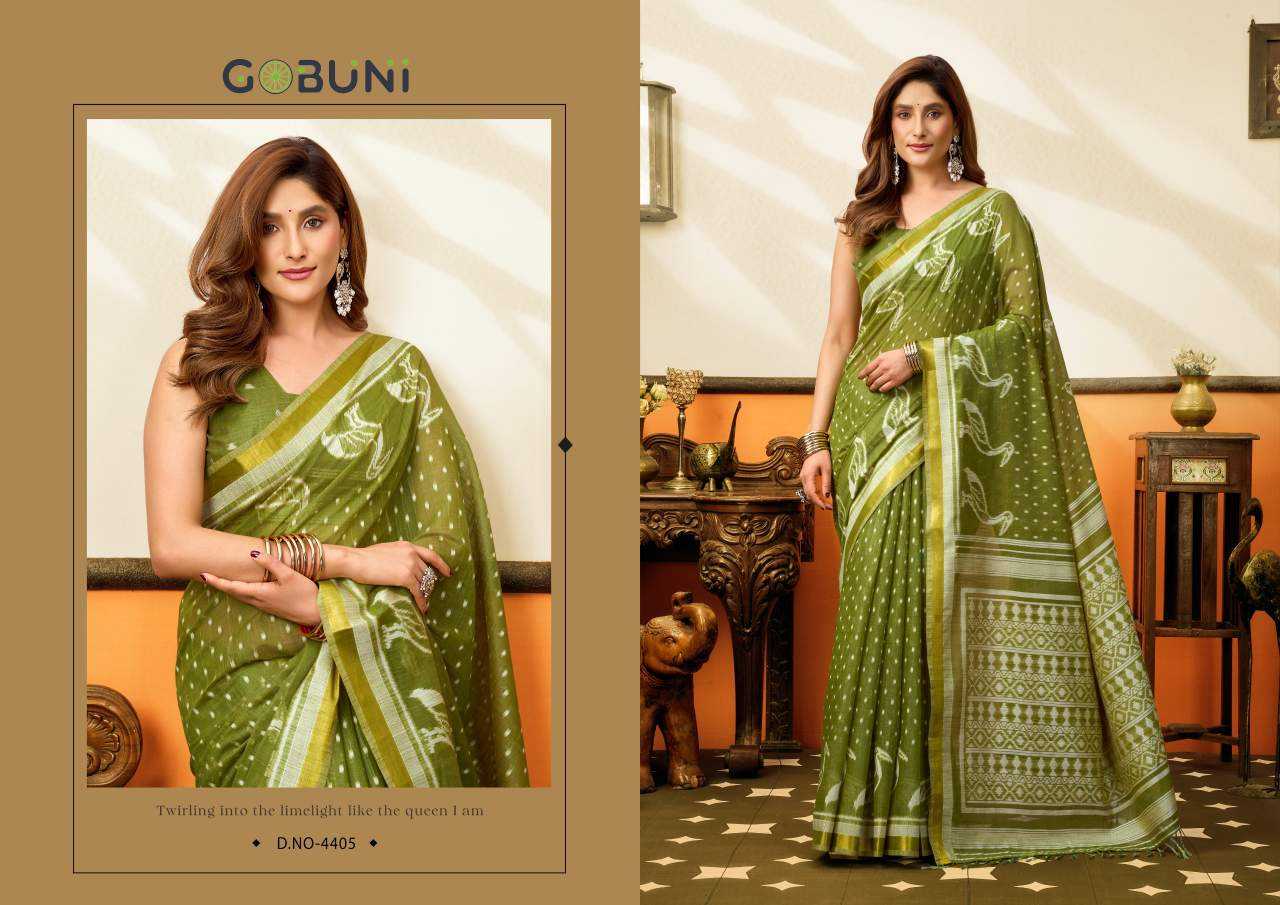 YNF Wholesale Cotton Traditional Sarees KESH722 Gobuni Sangeeta | Surat Manufacturer