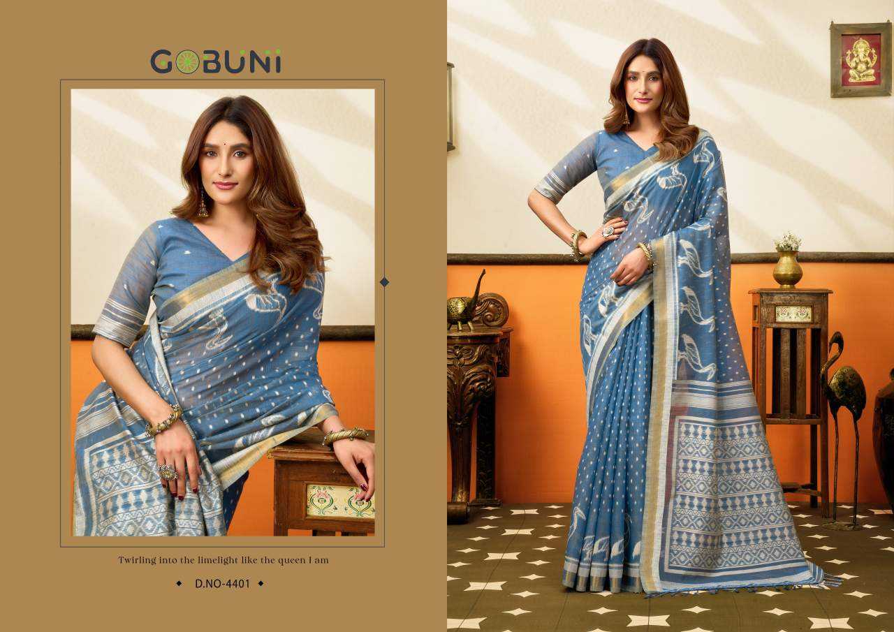 YNF Wholesale Cotton Traditional Sarees KESH722 Gobuni Sangeeta | Surat Manufacturer