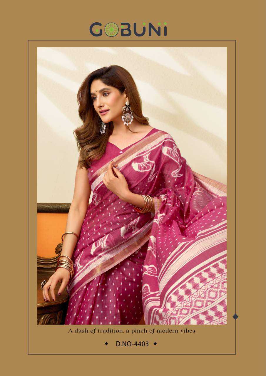 YNF Wholesale Cotton Traditional Sarees KESH722 Gobuni Sangeeta | Surat Manufacturer