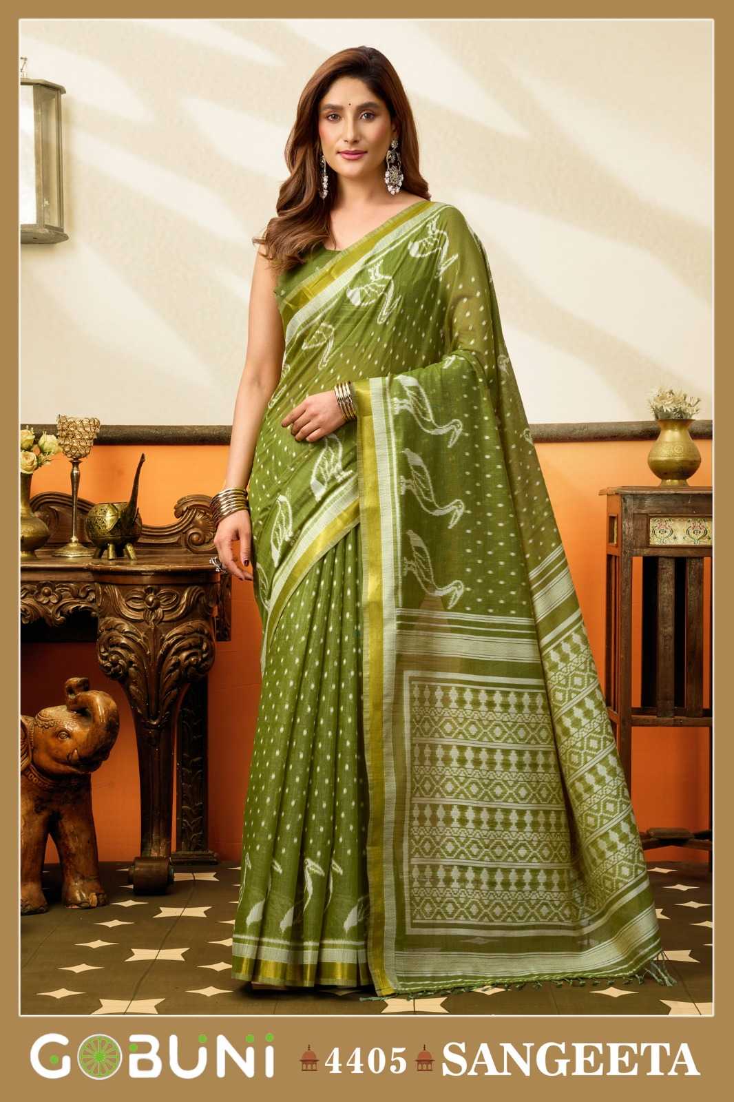 YNF Wholesale Cotton Traditional Sarees KESH722 Gobuni Sangeeta | Surat Manufacturer