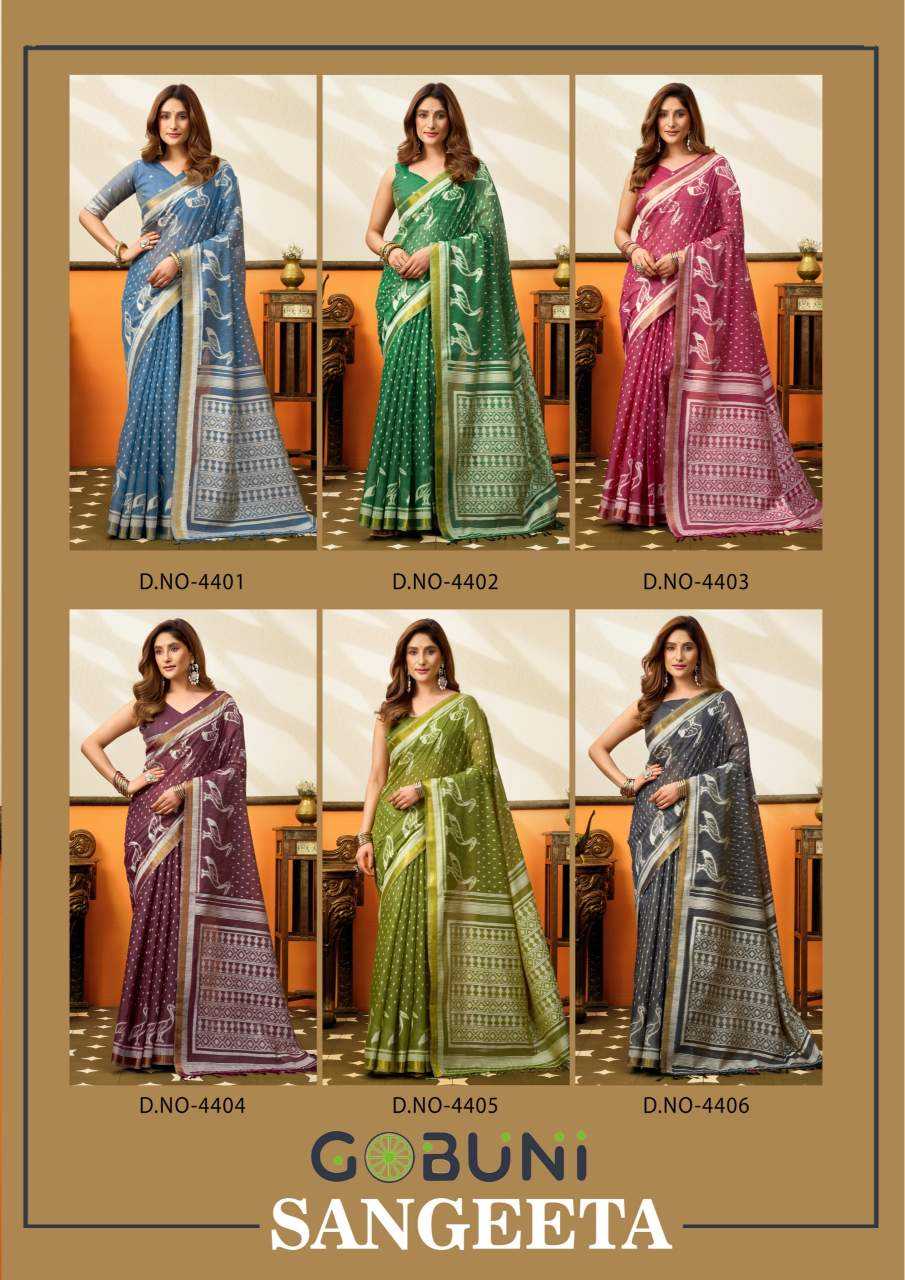 YNF Wholesale Cotton Traditional Sarees KESH722 Gobuni Sangeeta | Surat Manufacturer