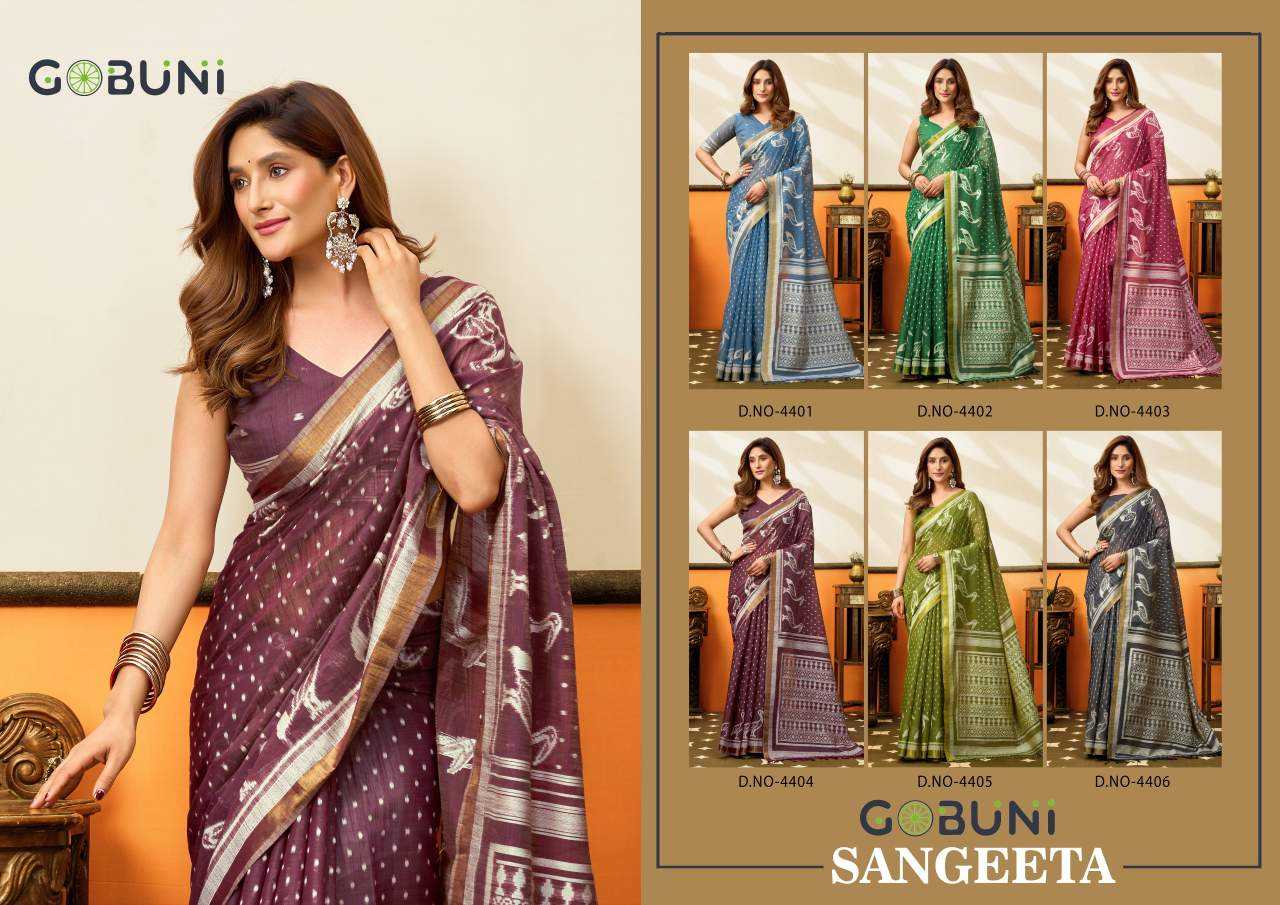YNF Wholesale Cotton Traditional Sarees KESH722 Gobuni Sangeeta | Surat Manufacturer