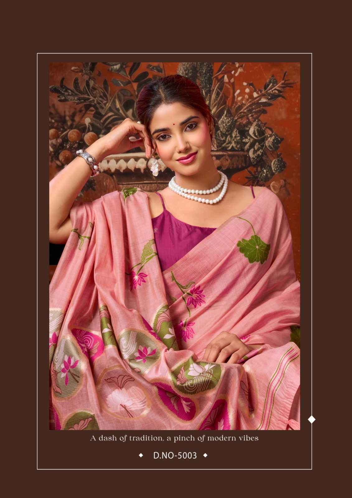 YNF Wholesale Cotton Designer Sarees KESH722 Gobuni Sridevi | Surat Manufacturer