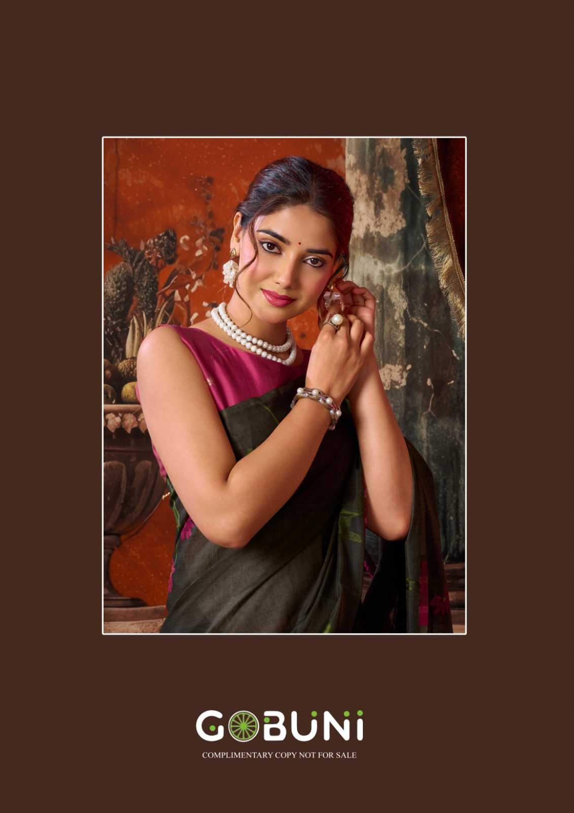 YNF Wholesale Cotton Designer Sarees KESH722 Gobuni Sridevi | Surat Manufacturer