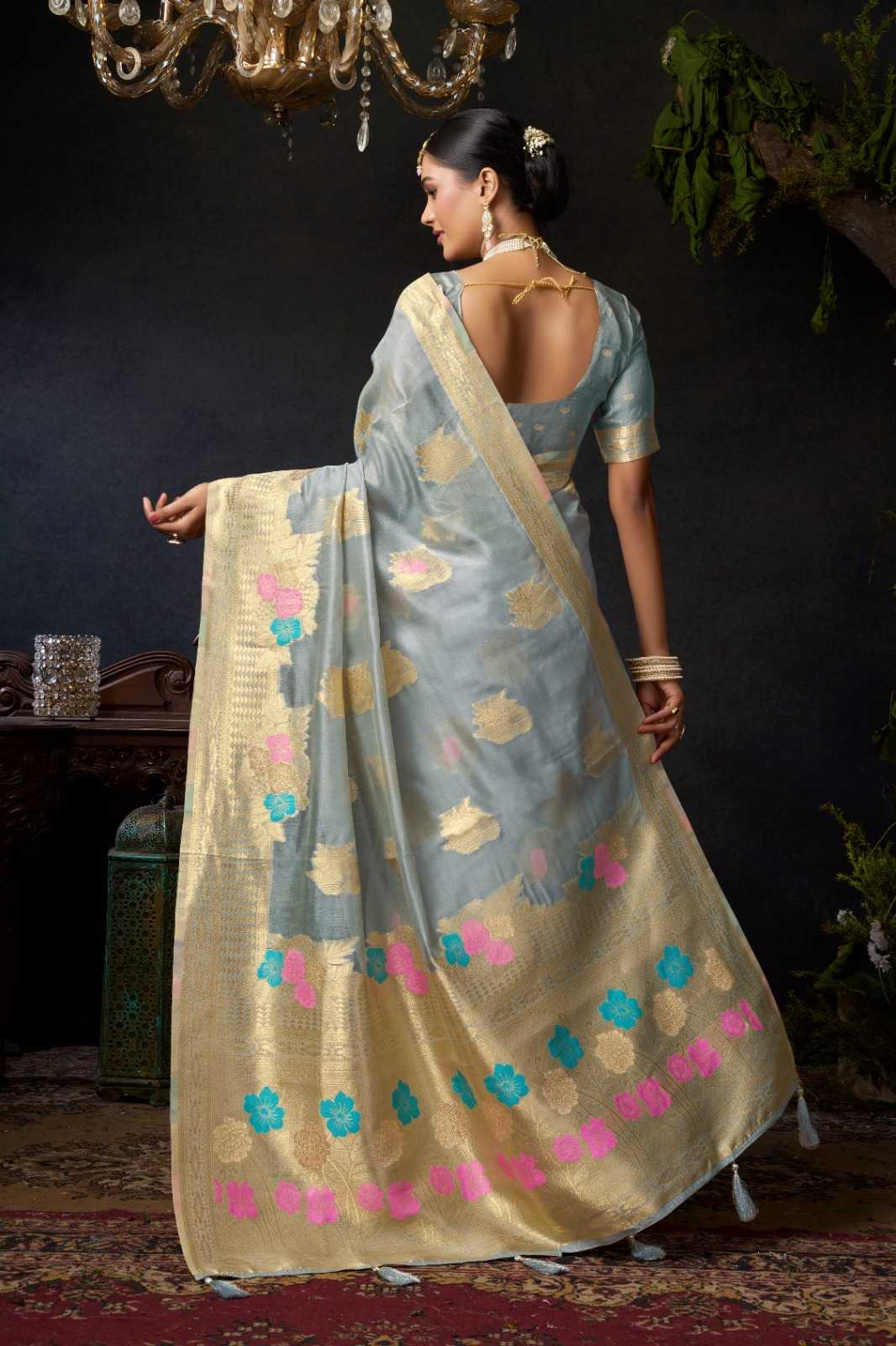 YNF Wholesale Organza Designer Sarees KESH722 Gobuni Sundari Vol 2 | Surat Manufacturer