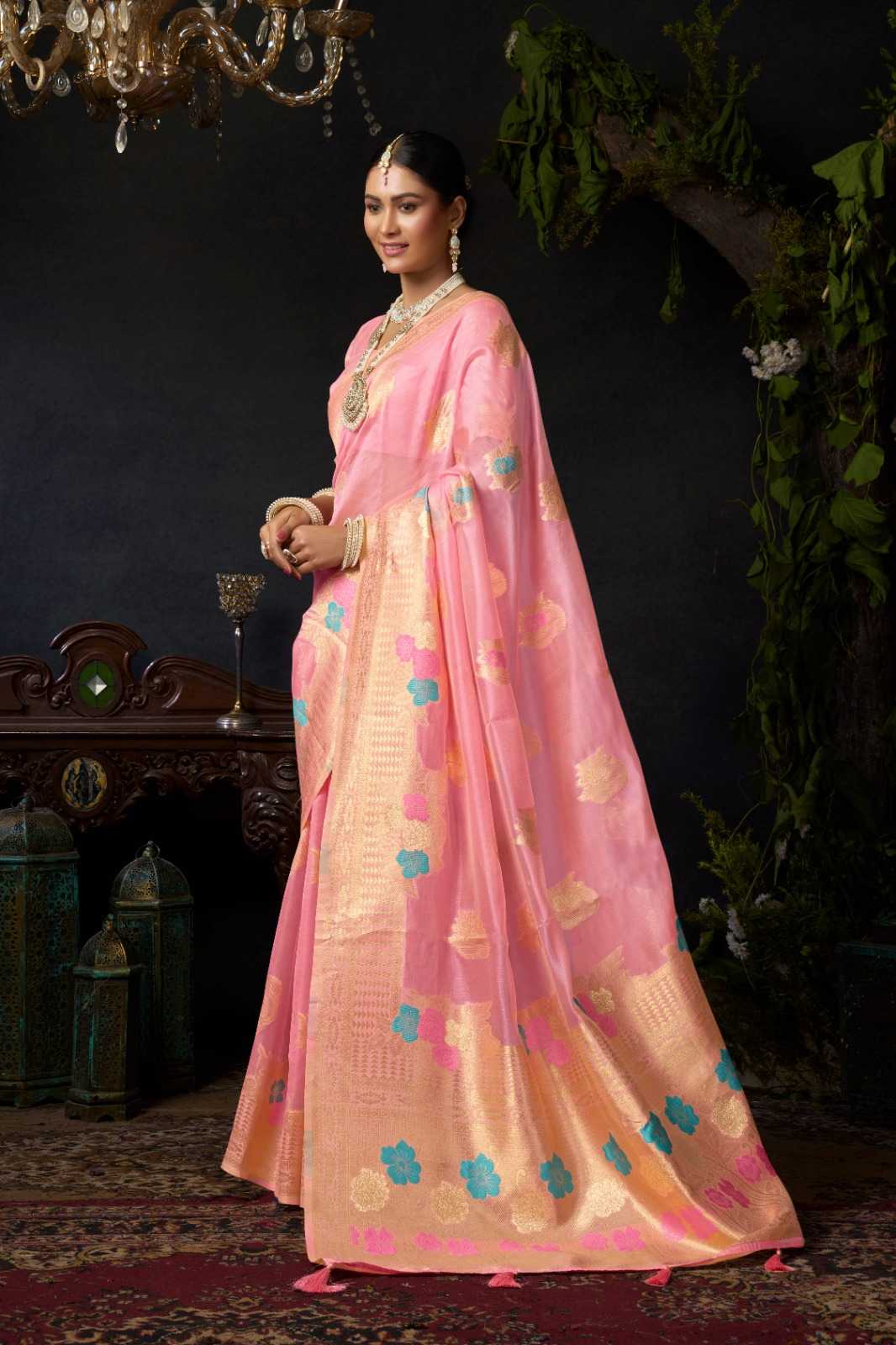 YNF Wholesale Organza Designer Sarees KESH722 Gobuni Sundari Vol 2 | Surat Manufacturer