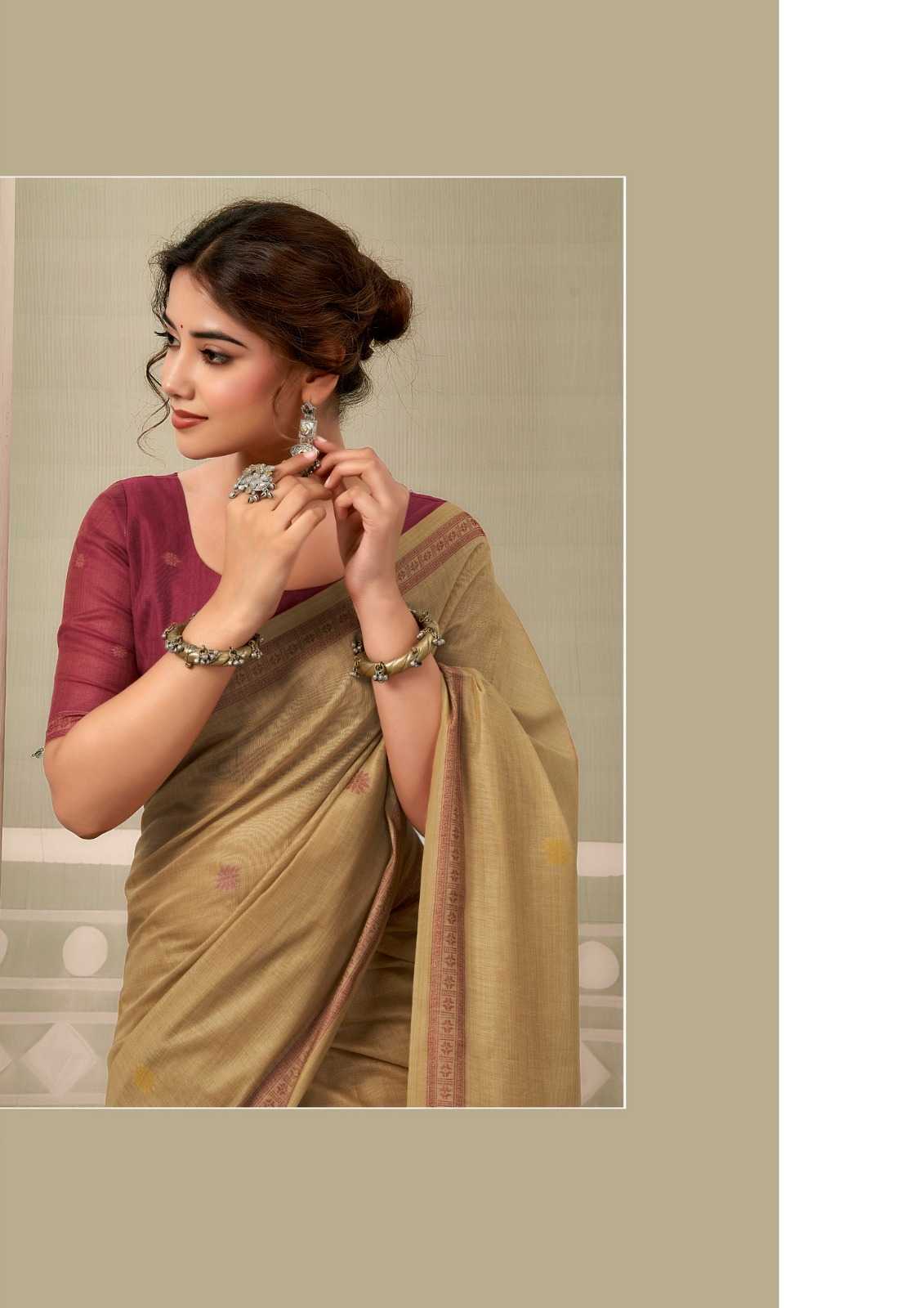 YNF Wholesale Cotton Designer Sarees KESH722 Gobuni Sushma | Surat Manufacturer