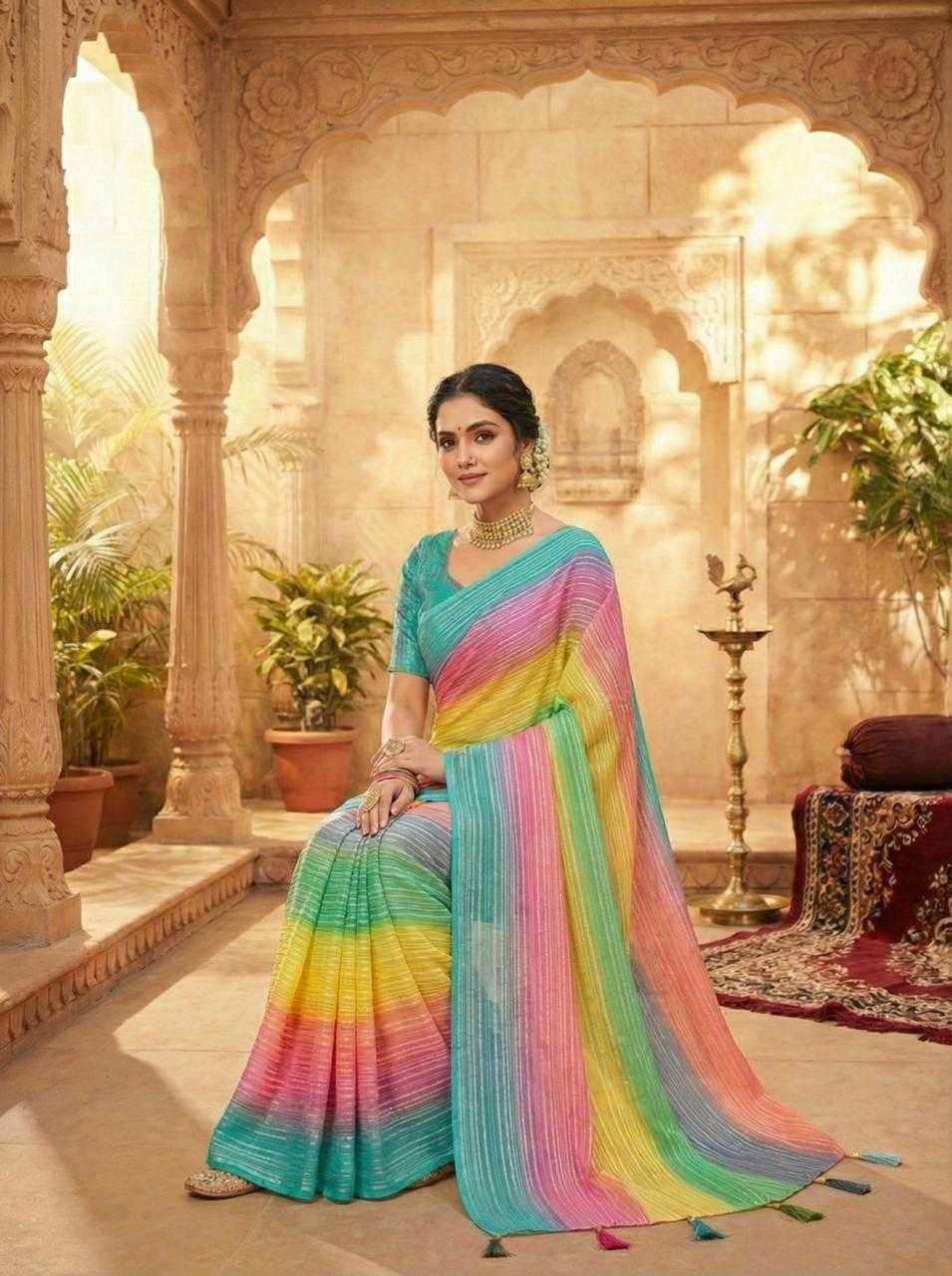 YNF Wholesale Chiffon Designer Sarees  | Surat Manufacturer