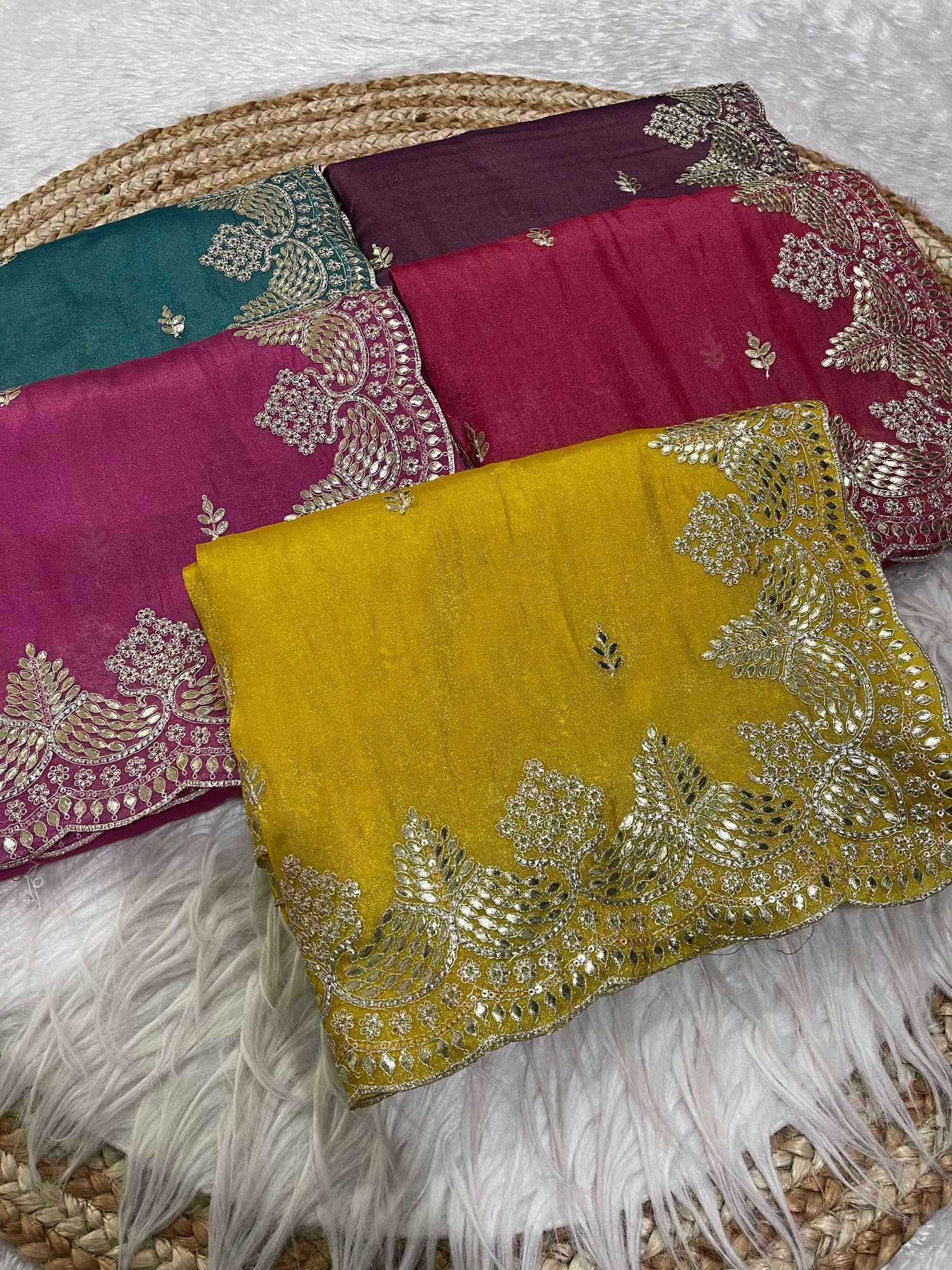 YNF Wholesale Blooming Designer Sarees  | Surat Manufacturer