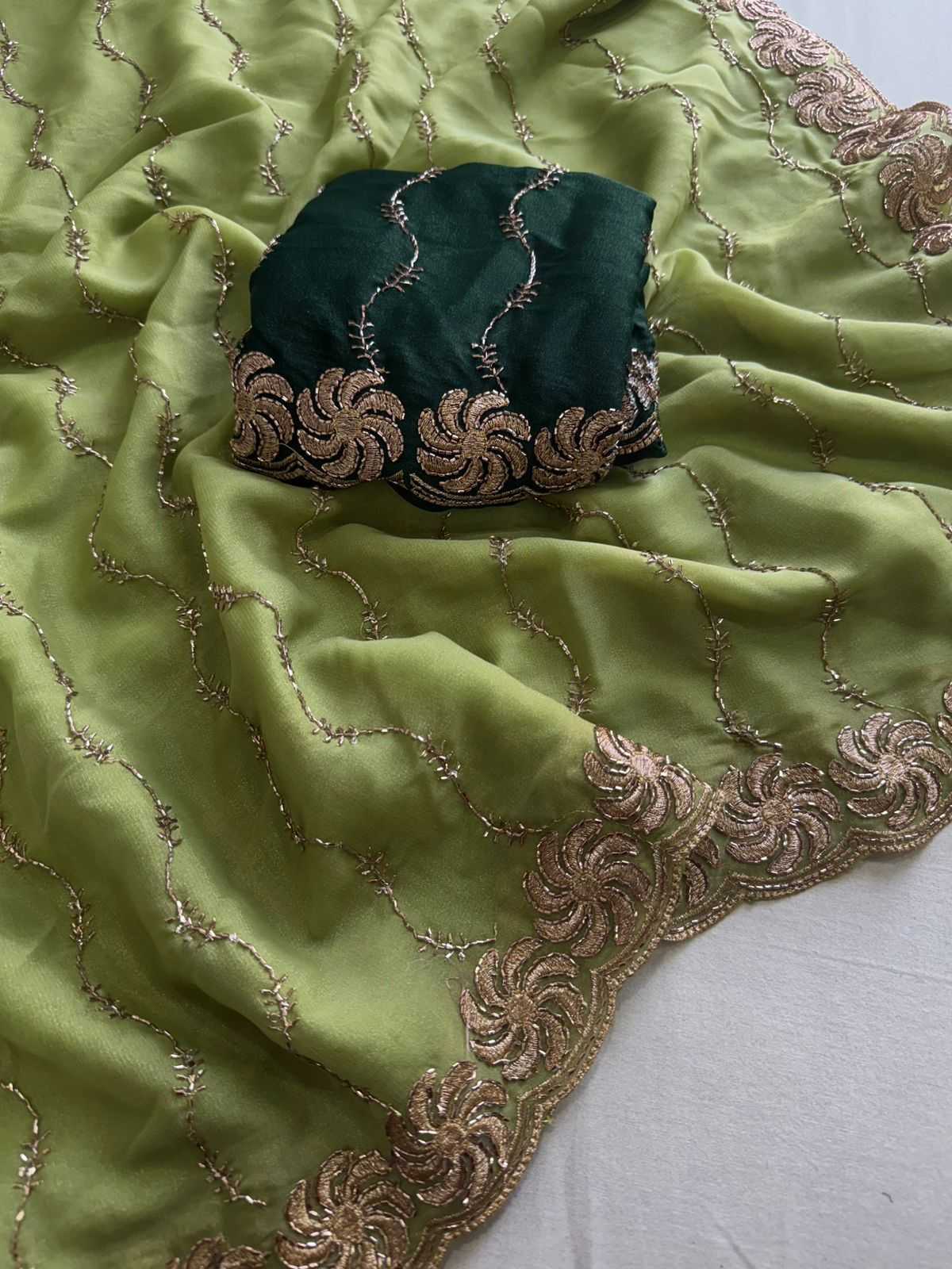 YNF Wholesale Georgette Georgette Sarees KESH727 Aishani | Surat Manufacturer