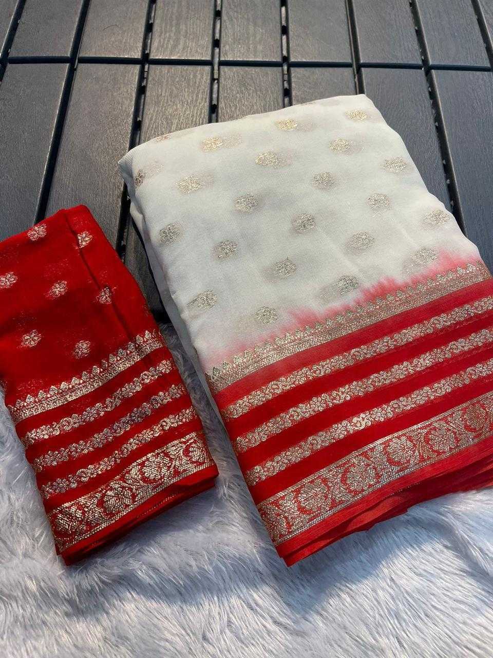 YNF Wholesale Pure Viscos Georgette Sarees  | Surat Manufacturer