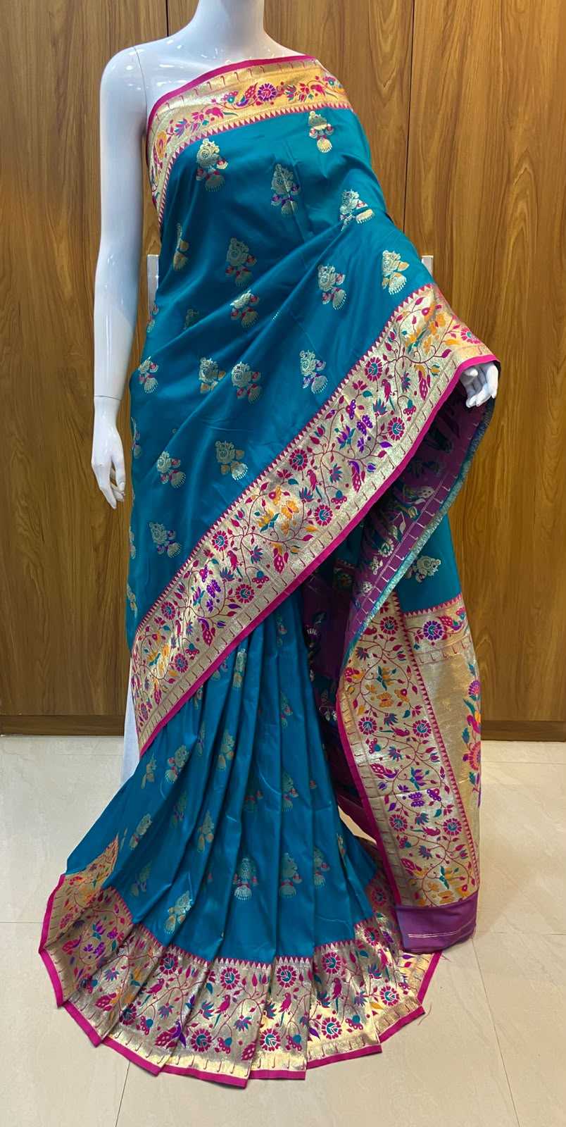 YNF Wholesale Pure Silk Designer Silk Sarees  | Surat Manufacturer