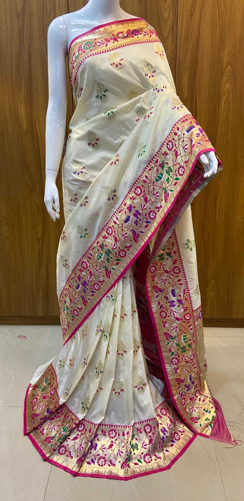 YNF Wholesale Pure Silk Designer Silk Sarees  | Surat Manufacturer