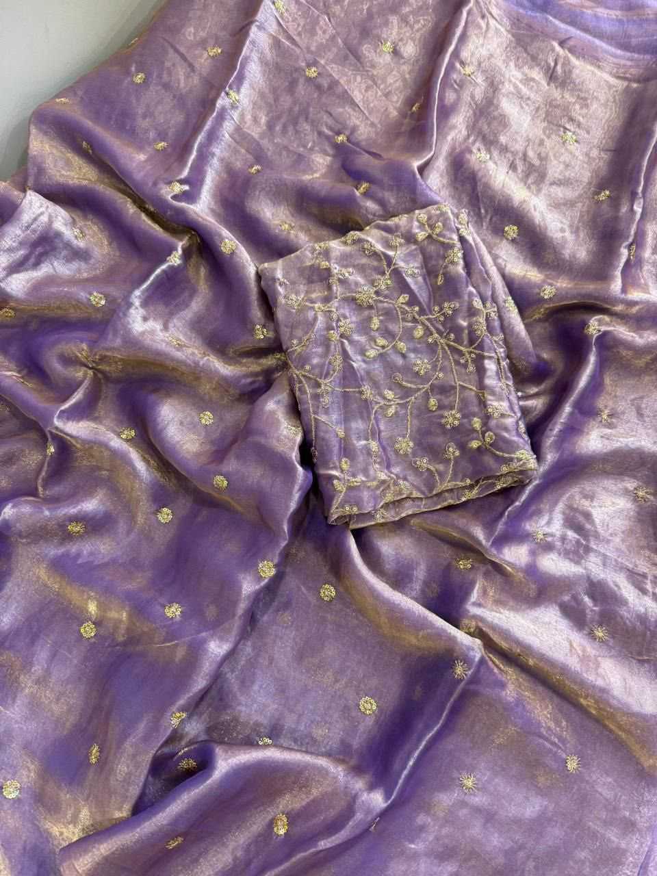 YNF Wholesale Satin Sequence Sarees  | Surat Manufacturer