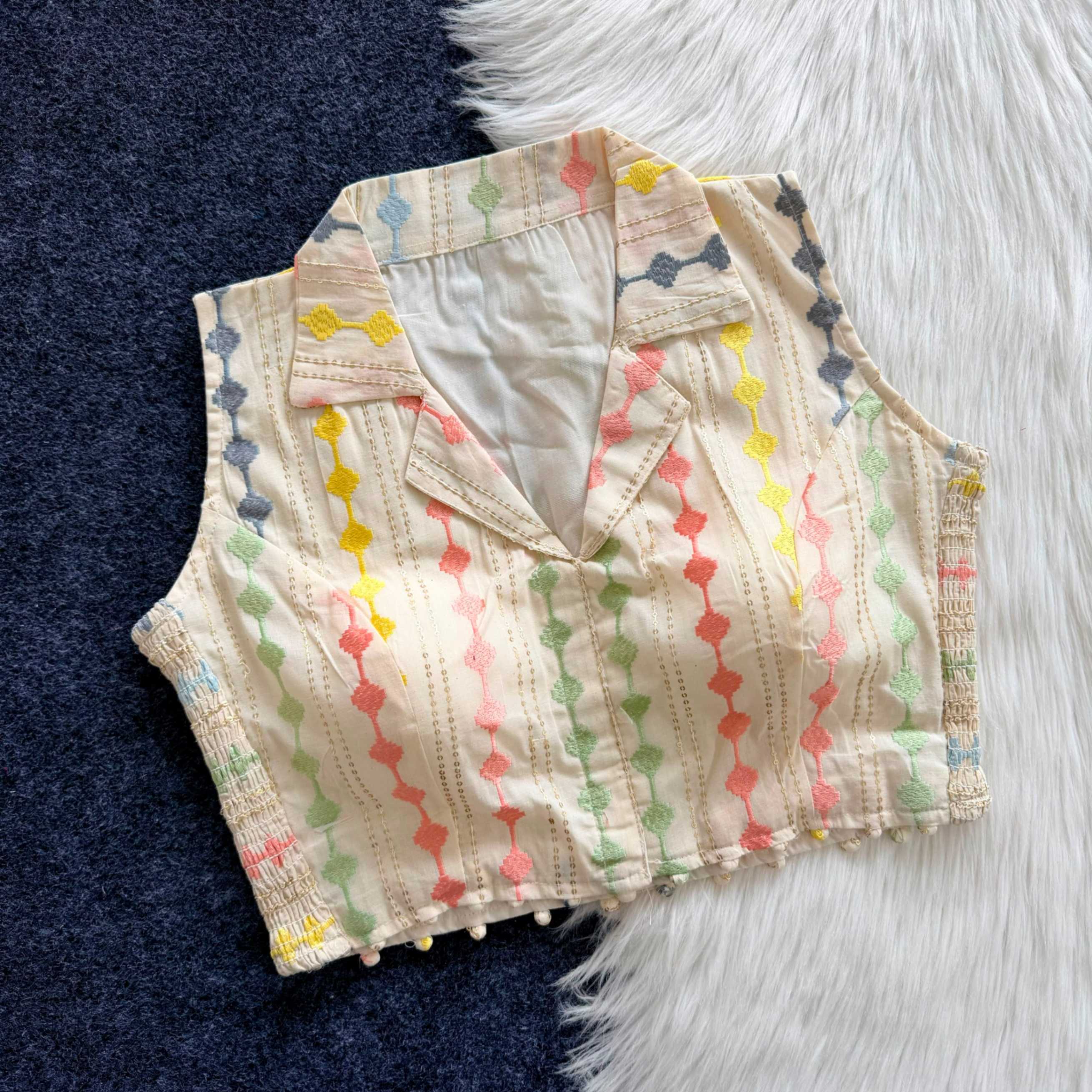 YNF Wholesale Khadi Cotton Stretchable Blouse  | Surat Manufacturer