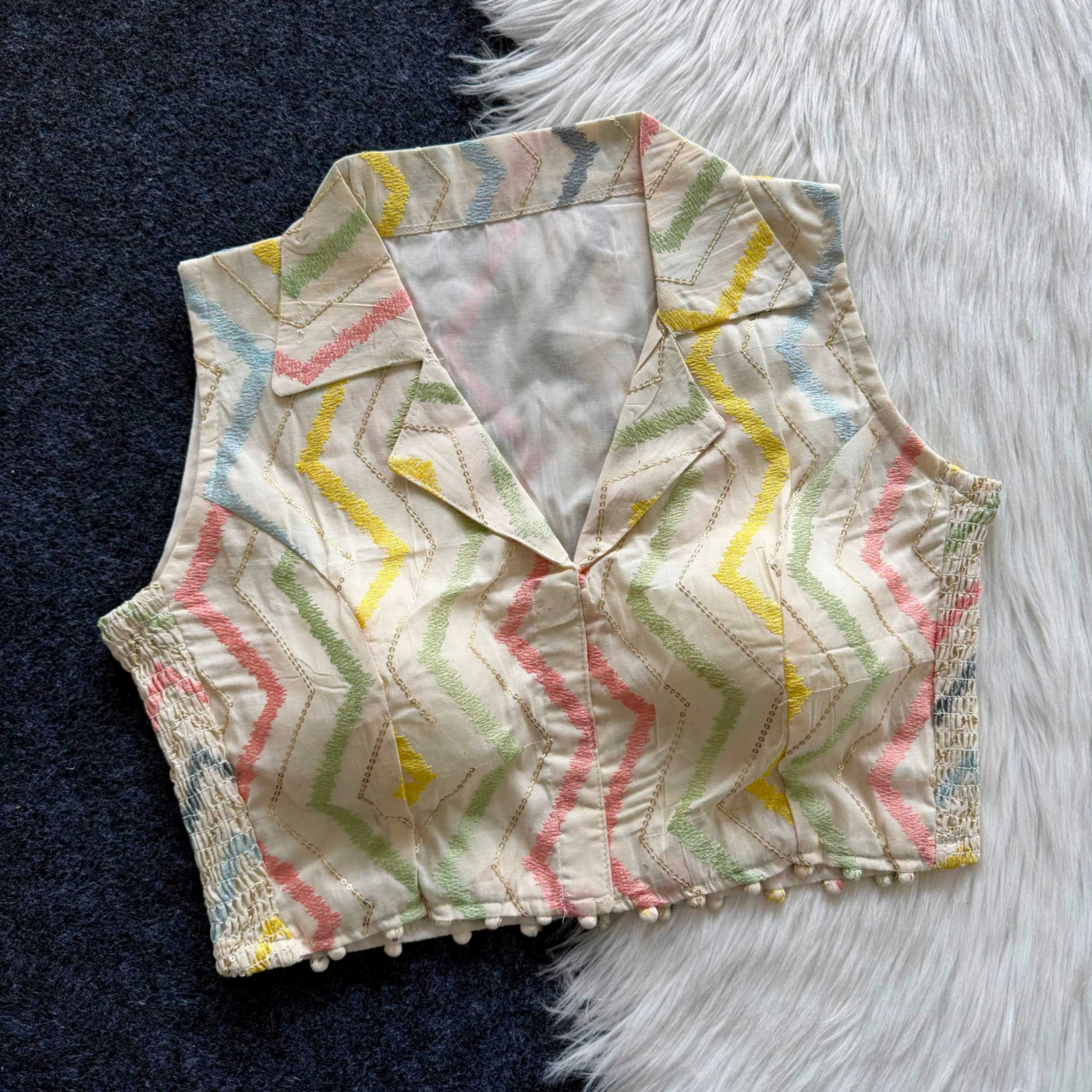 YNF Wholesale Khadi Cotton Stretchable Blouse  | Surat Manufacturer