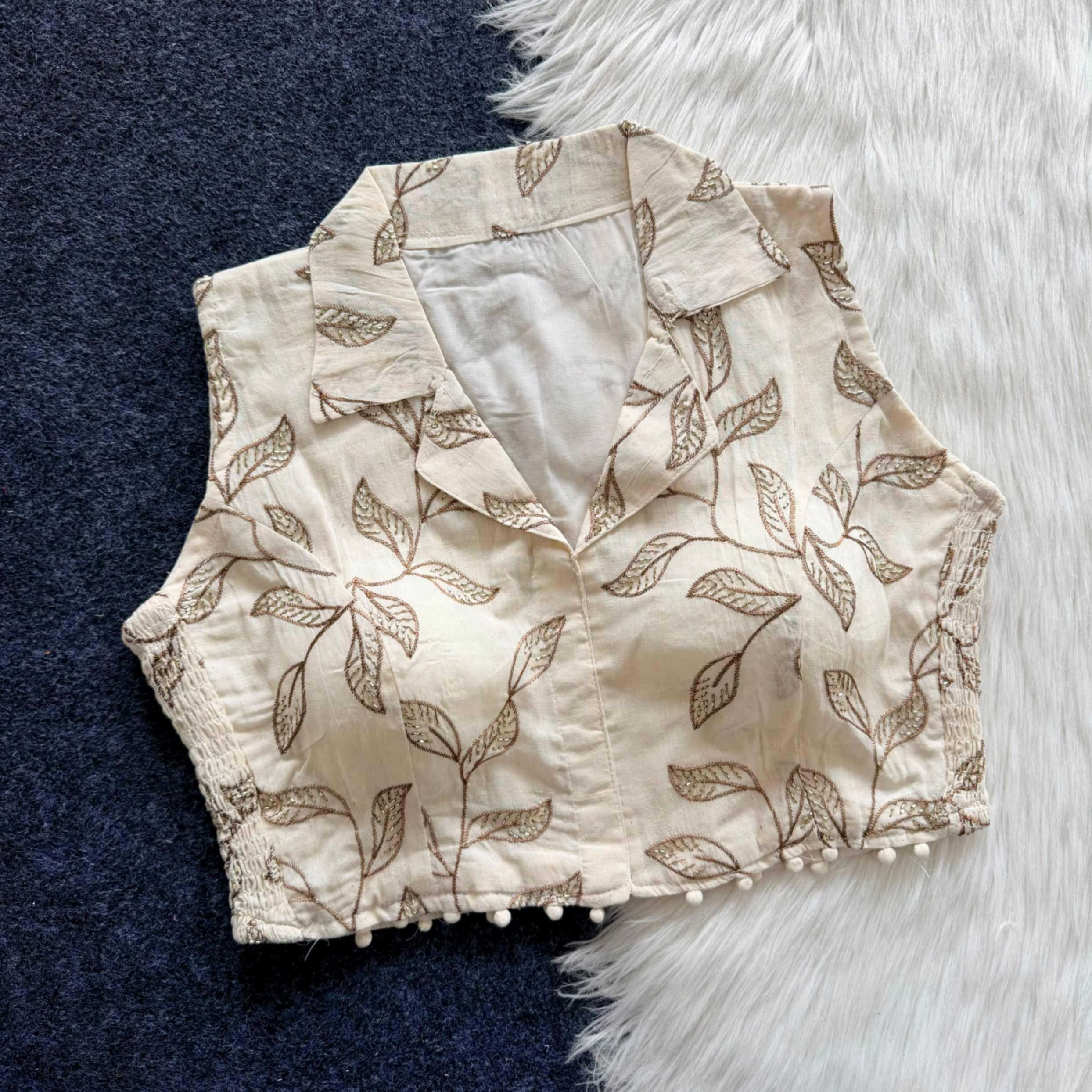 YNF Wholesale Khadi Cotton Stretchable Blouse  | Surat Manufacturer