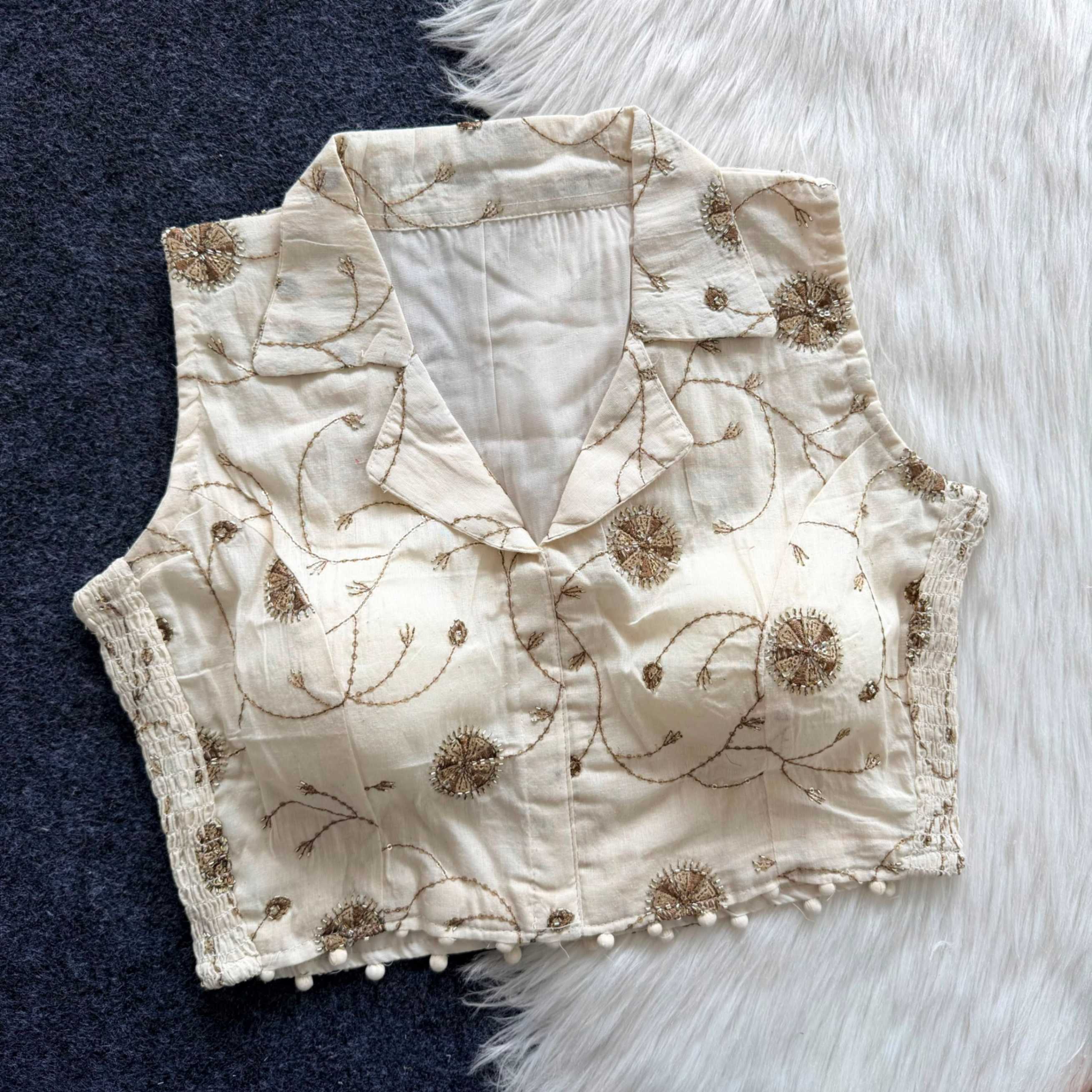 YNF Wholesale Khadi Cotton Stretchable Blouse  | Surat Manufacturer