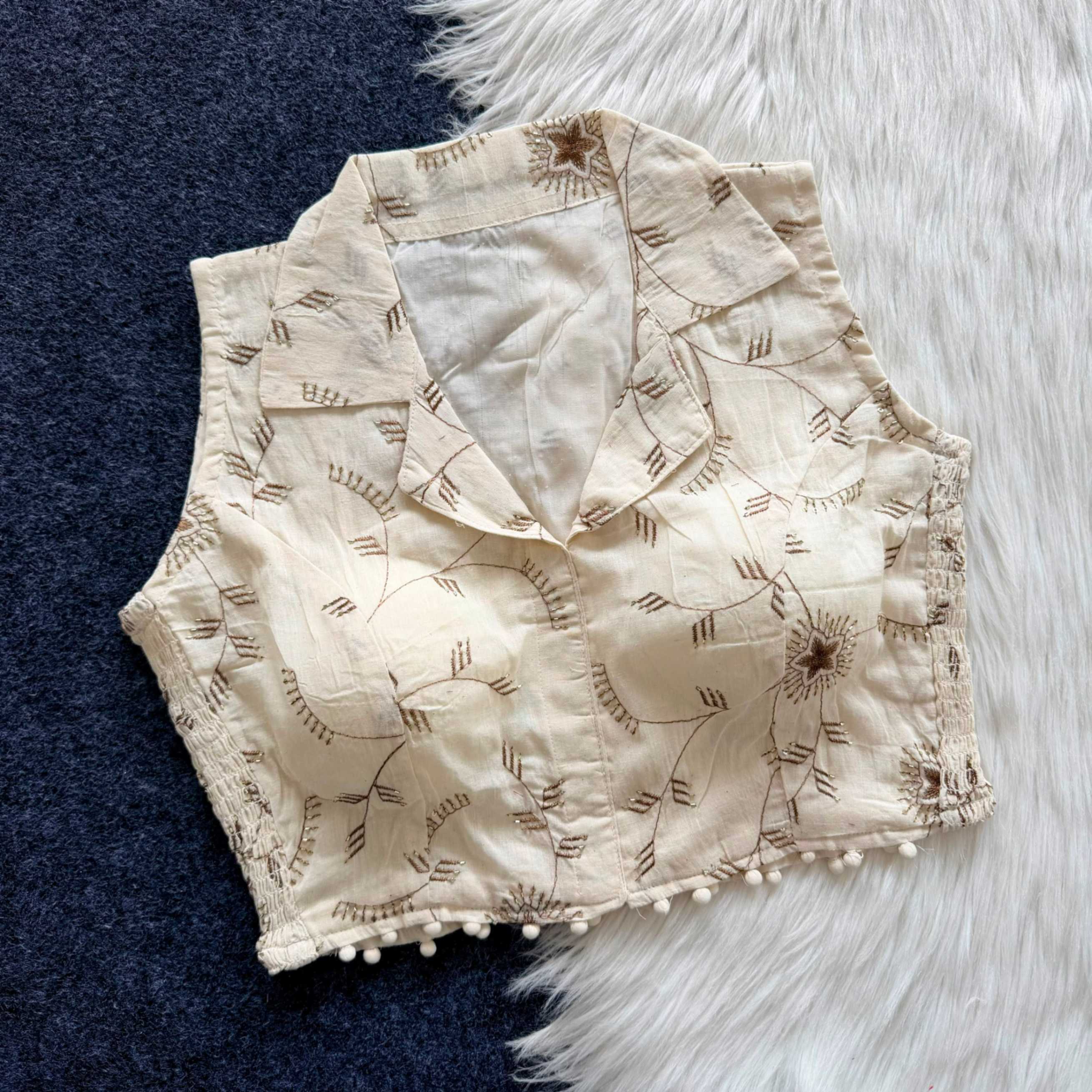 YNF Wholesale Khadi Cotton Stretchable Blouse  | Surat Manufacturer