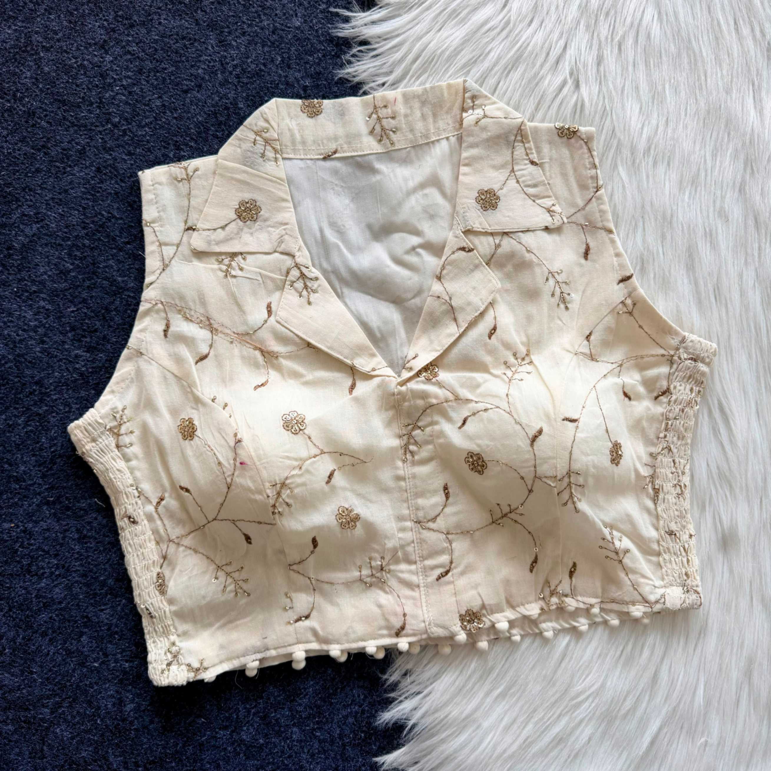 YNF Wholesale Khadi Cotton Stretchable Blouse  | Surat Manufacturer