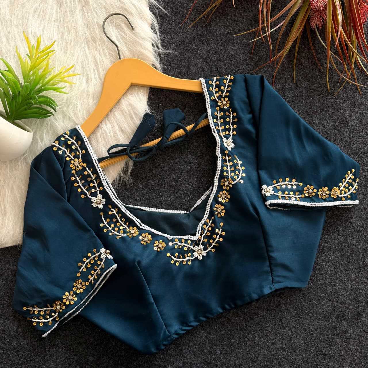 YNF Wholesale Pure Silk Designer Blouse KESH732 Aarohi | Surat Manufacturer