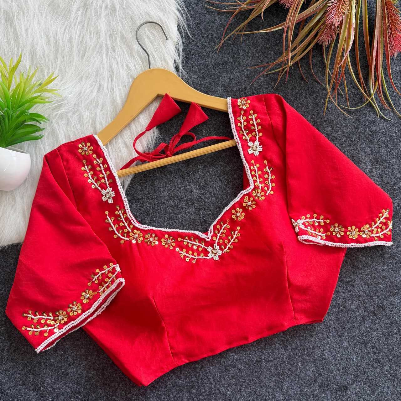 YNF Wholesale Pure Silk Designer Blouse KESH732 Aarohi | Surat Manufacturer