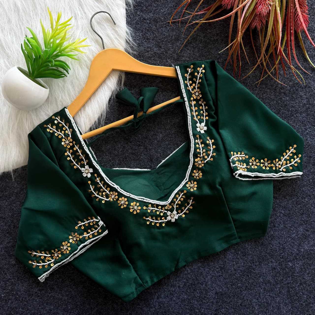 YNF Wholesale Pure Silk Designer Blouse KESH732 Aarohi | Surat Manufacturer
