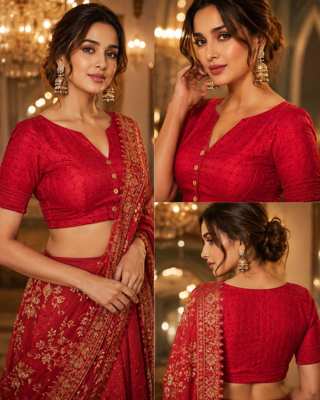 YNF Wholesale Hakoba Embroidered Blouses KESH732 Brinda | Surat Manufacturer