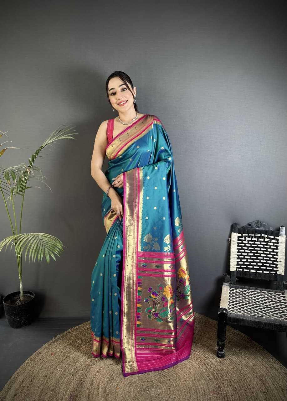 YNF Wholesale Lichi Silk Paithani Sarees  | Surat Manufacturer