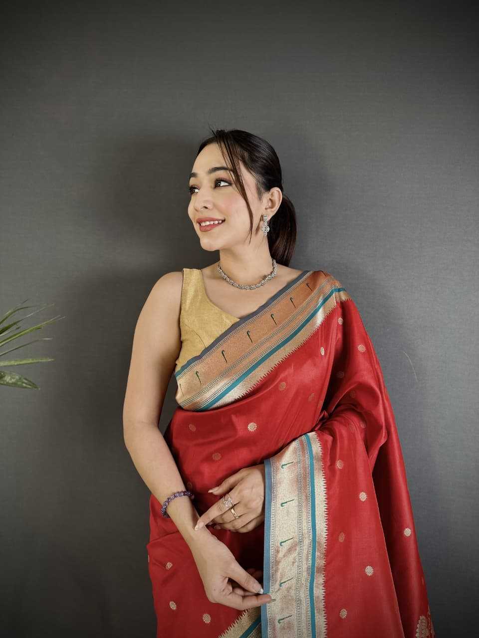 YNF Wholesale Lichi Silk Paithani Sarees  | Surat Manufacturer