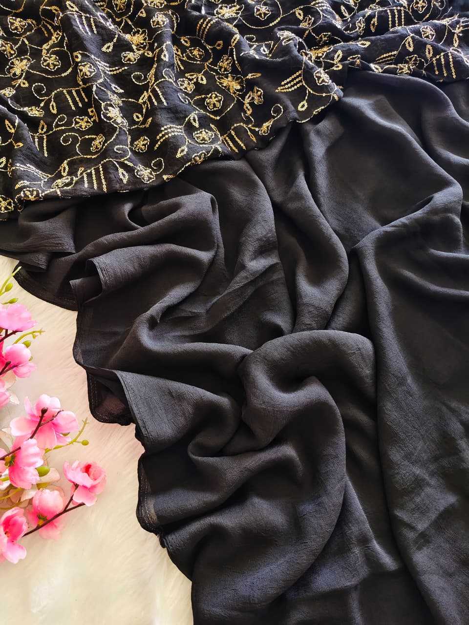 YNF Wholesale Crunchi Designer Sarees  | Surat Manufacturer