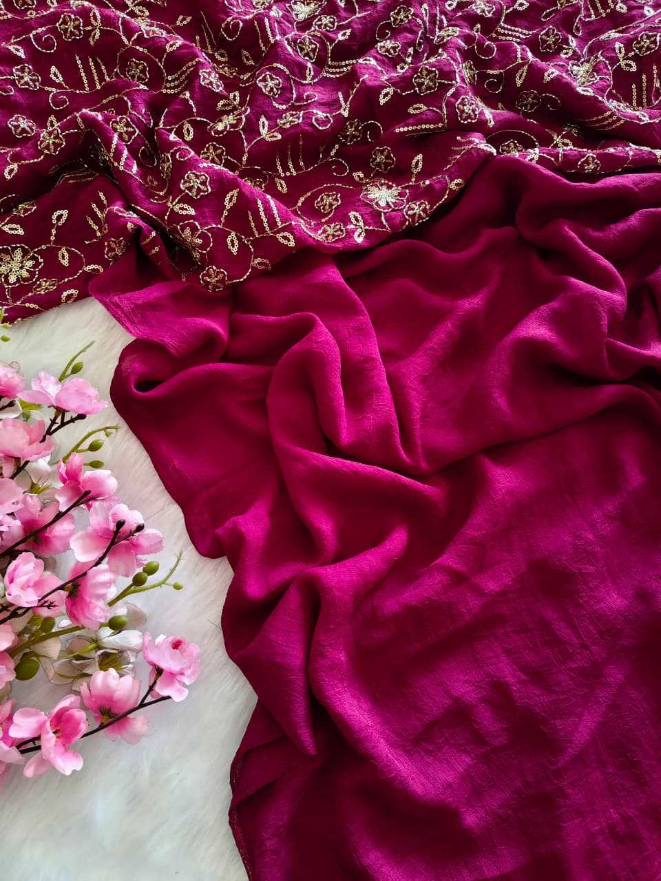 YNF Wholesale Crunchi Designer Sarees  | Surat Manufacturer