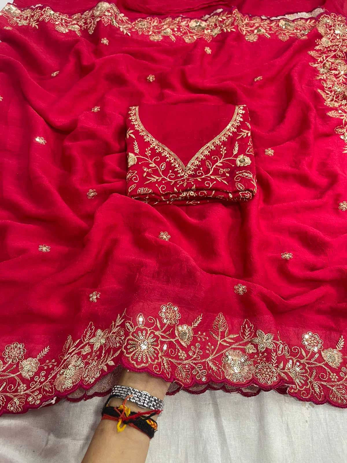 YNF Wholesale Crunchi Designer Sarees  | Surat Manufacturer