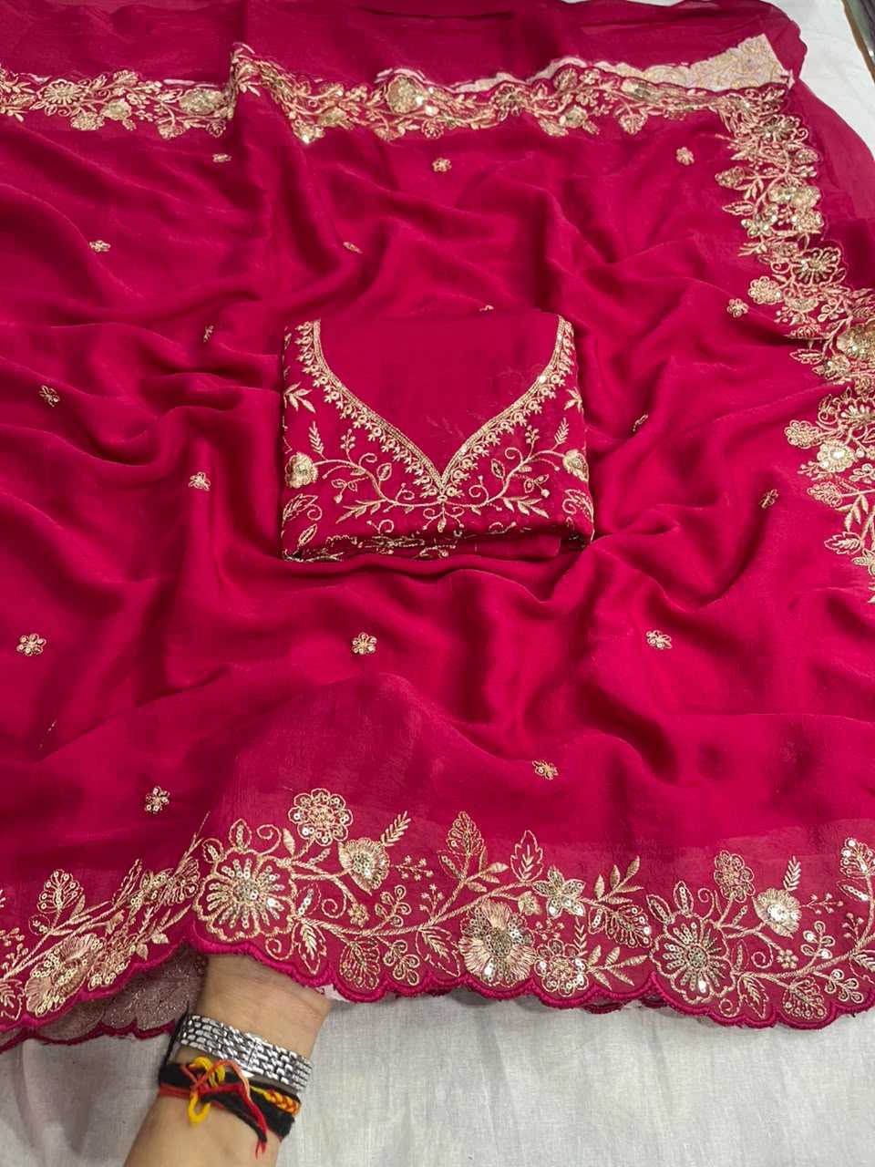 YNF Wholesale Crunchi Designer Sarees  | Surat Manufacturer