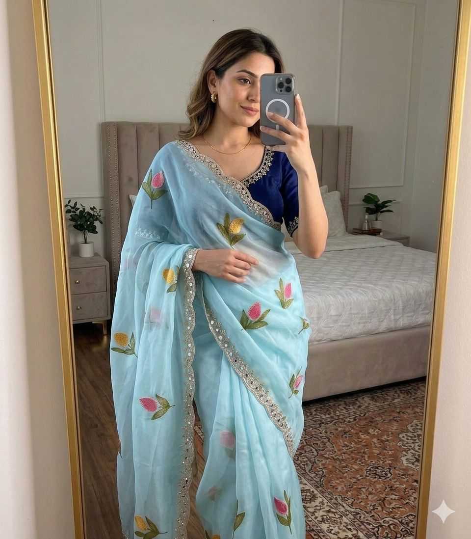 YNF Wholesale Rangoli Silk Embroidered Sarees  | Surat Manufacturer