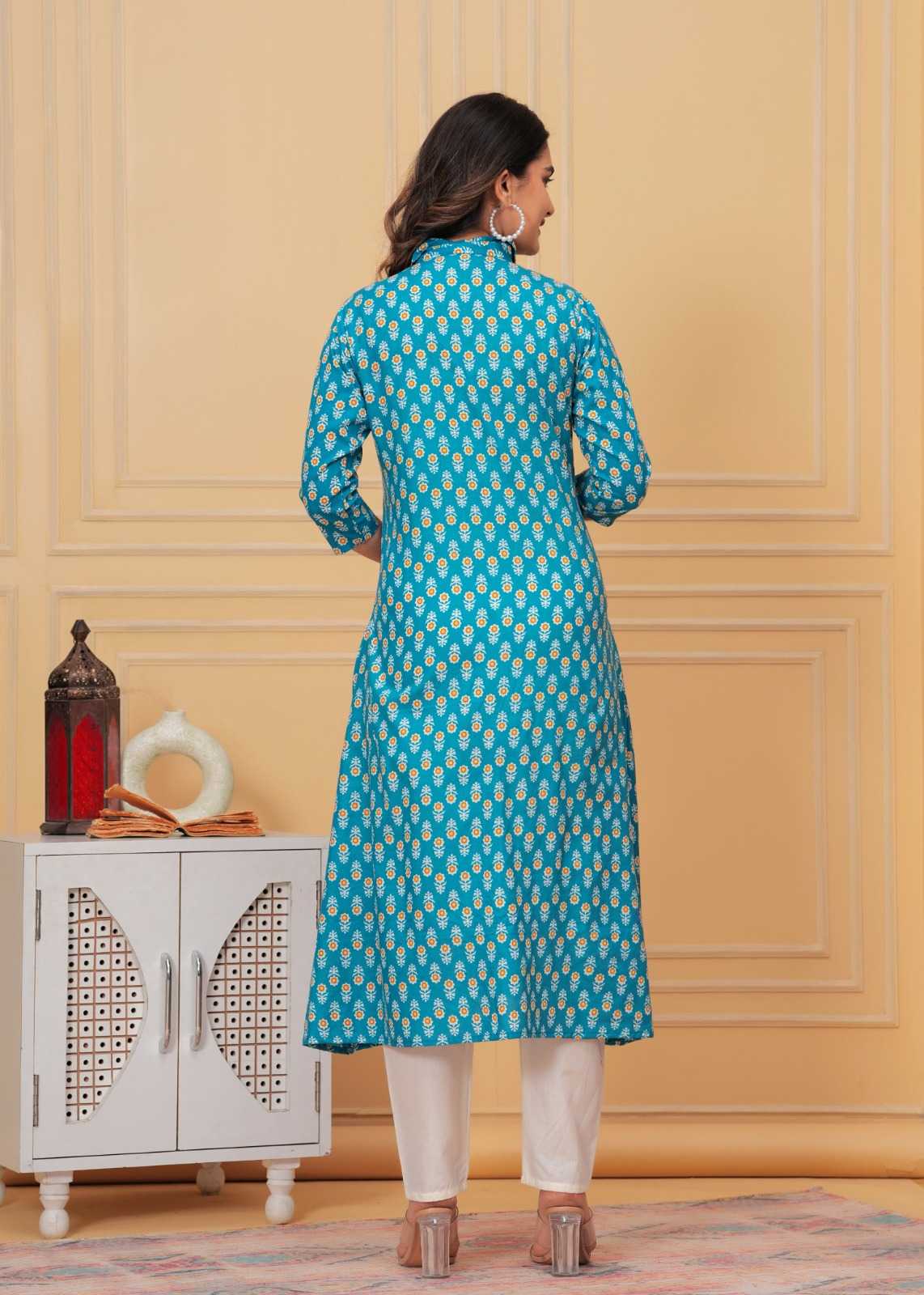 YNF Wholesale Pure Cotton Designer Kurtis  | Surat Manufacturer