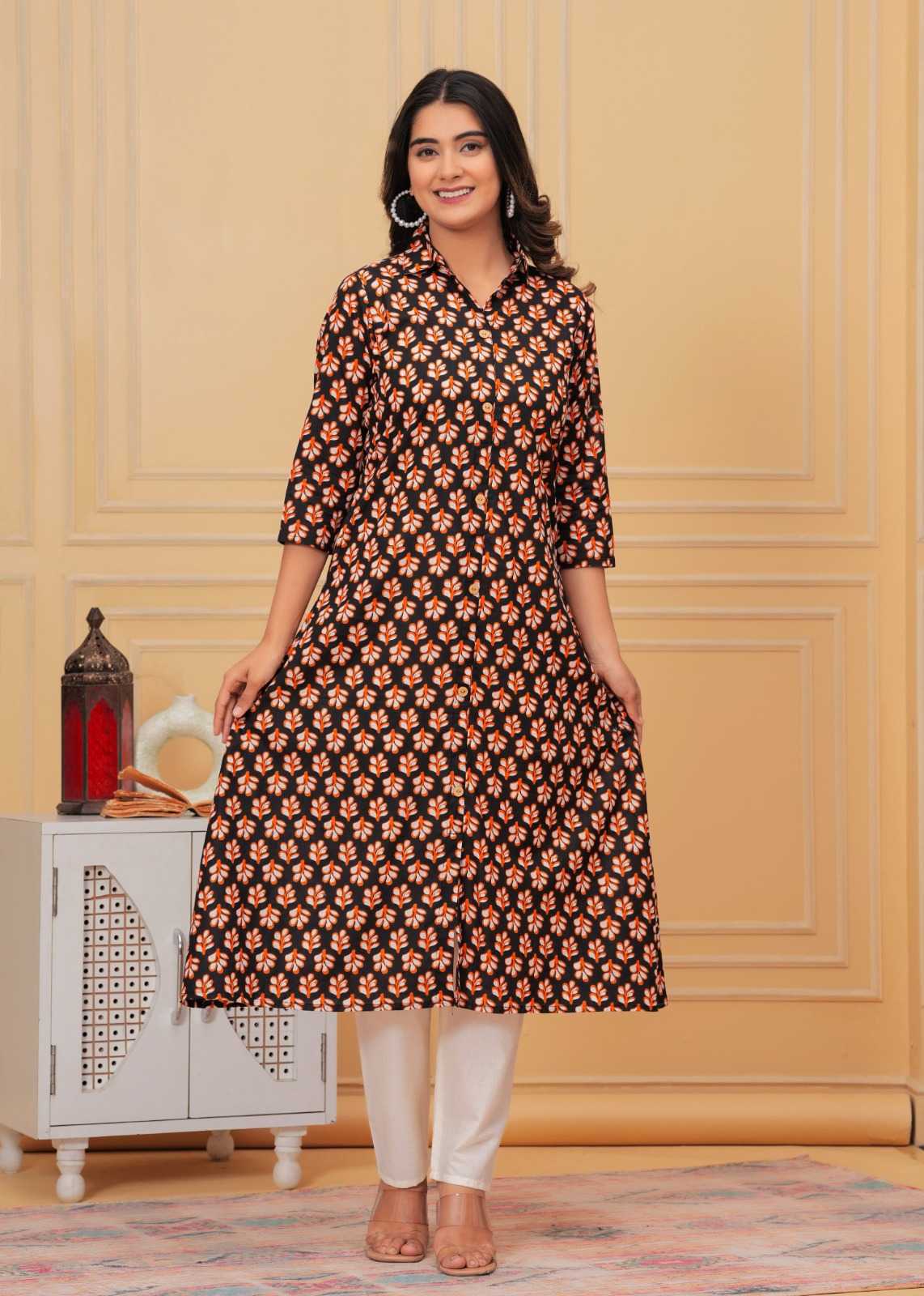 YNF Wholesale Pure Cotton Designer Kurtis  | Surat Manufacturer