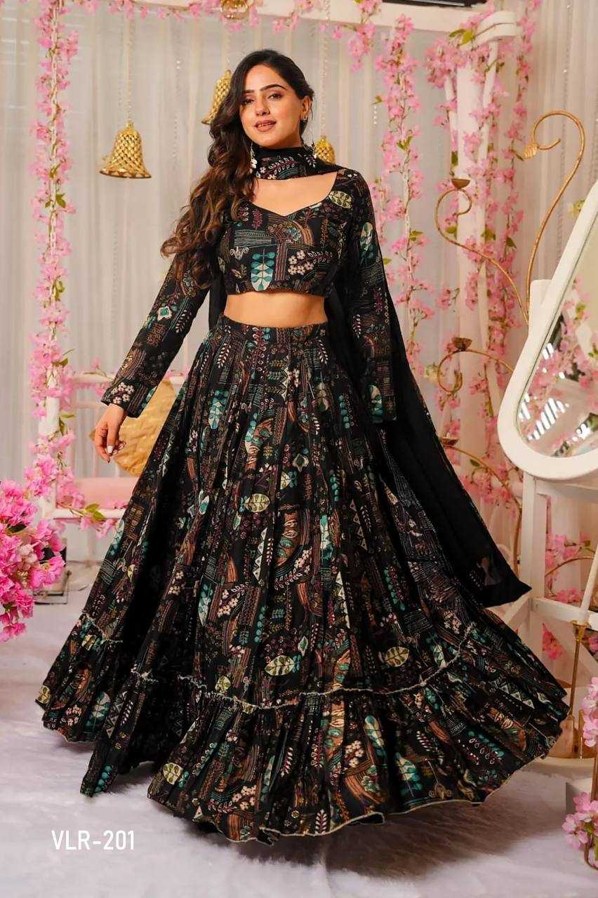 YNF Wholesale Chinon Printed Lehenga KESH744 2 | Surat Manufacturer