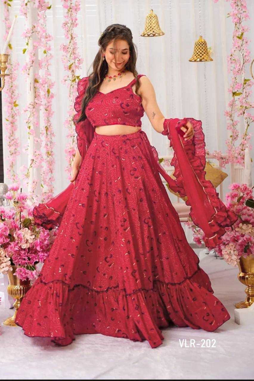YNF Wholesale Chinon Printed Lehenga KESH744 2 | Surat Manufacturer