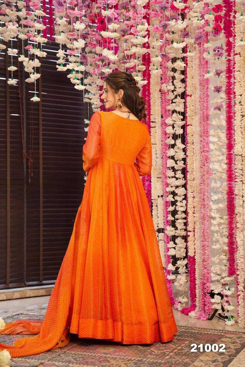 YNF Wholesale Heavy Rayon Printed Gowns KESH744 21 | Surat Manufacturer