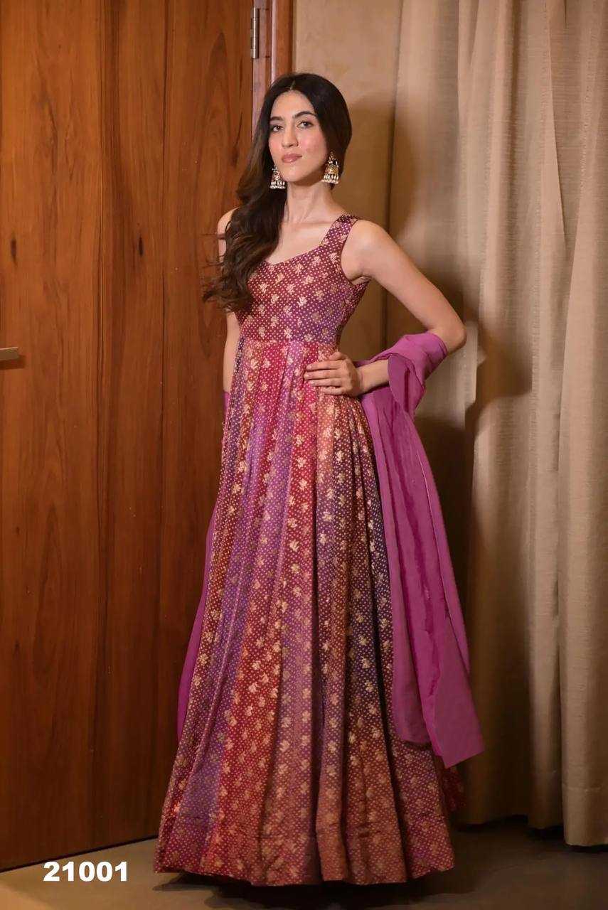 YNF Wholesale Heavy Rayon Printed Gowns KESH744 21 | Surat Manufacturer